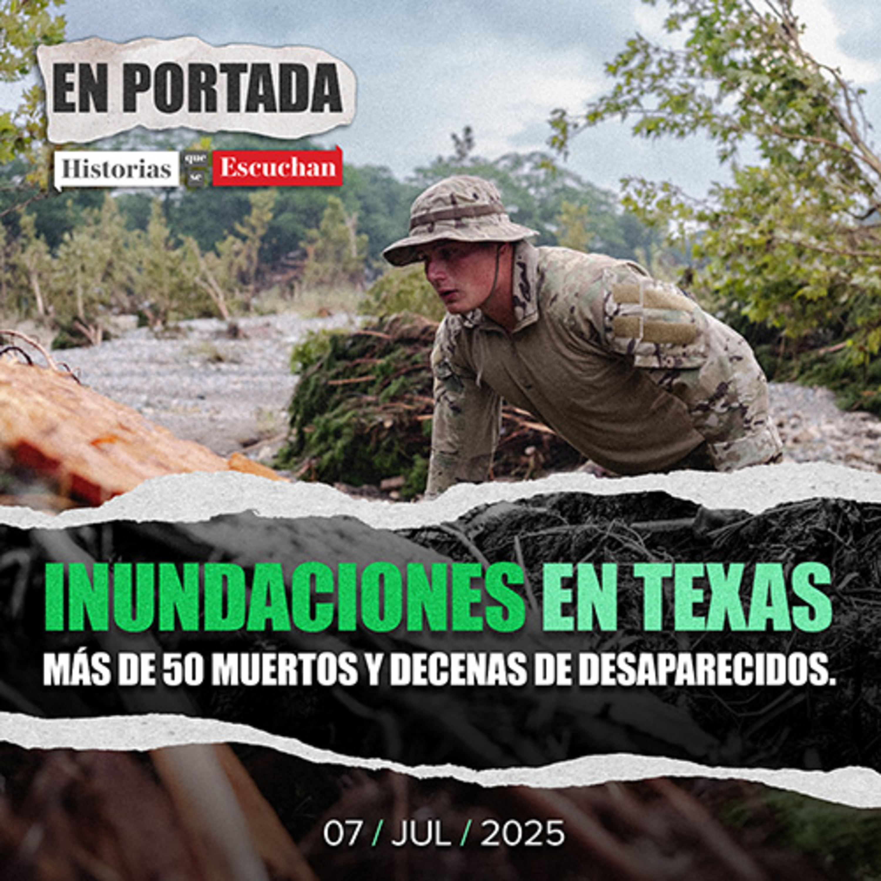 Inundaciones en Texas suman más de 80 muertos