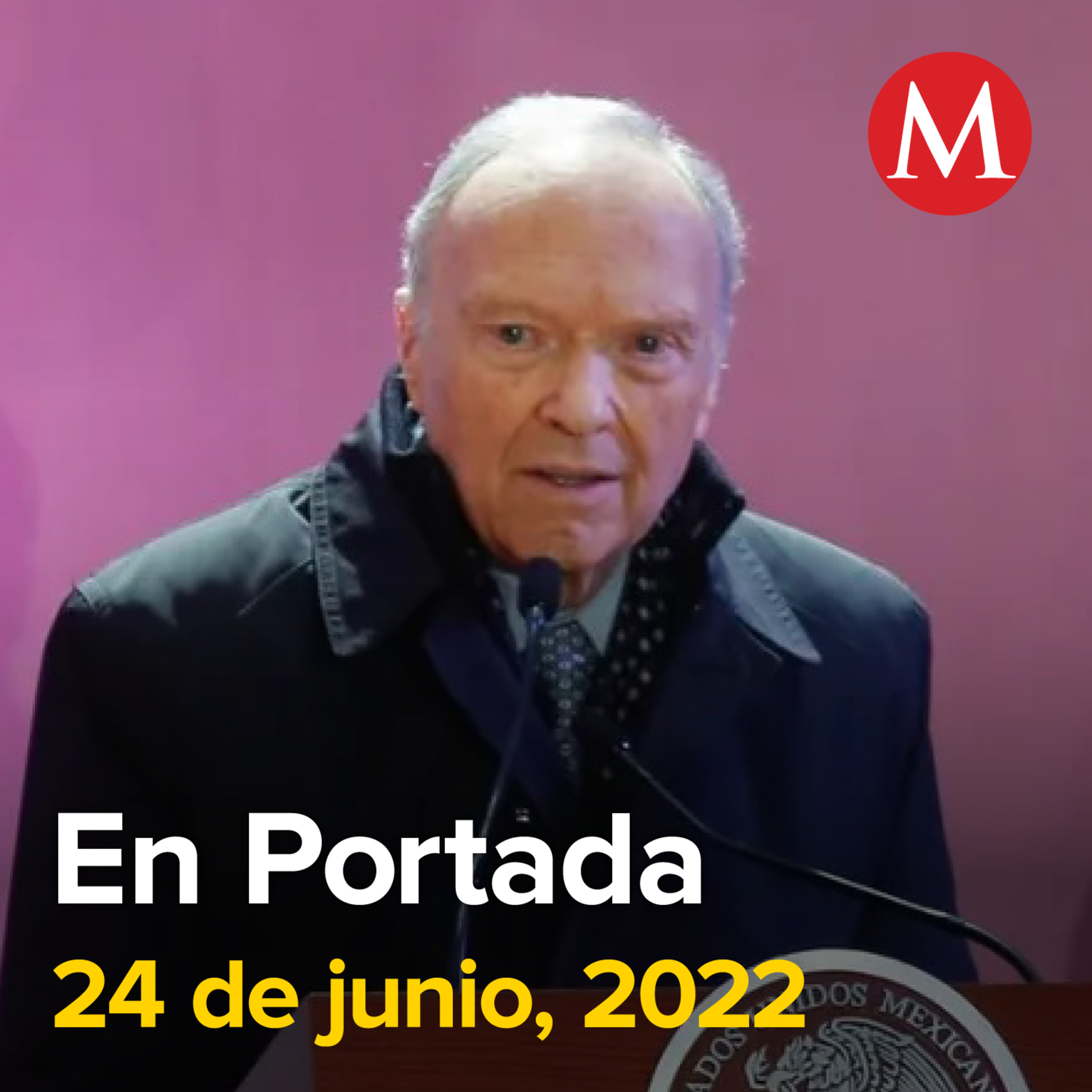 24-junio-2022. Revelan audios de fiscal Gertz Manero presionando al padre de Lozoya. Sedena reforzará seguridad en Michoacán tras asesinato de 8 personas. Banxico sube su tasa de interés en 75 puntos.
