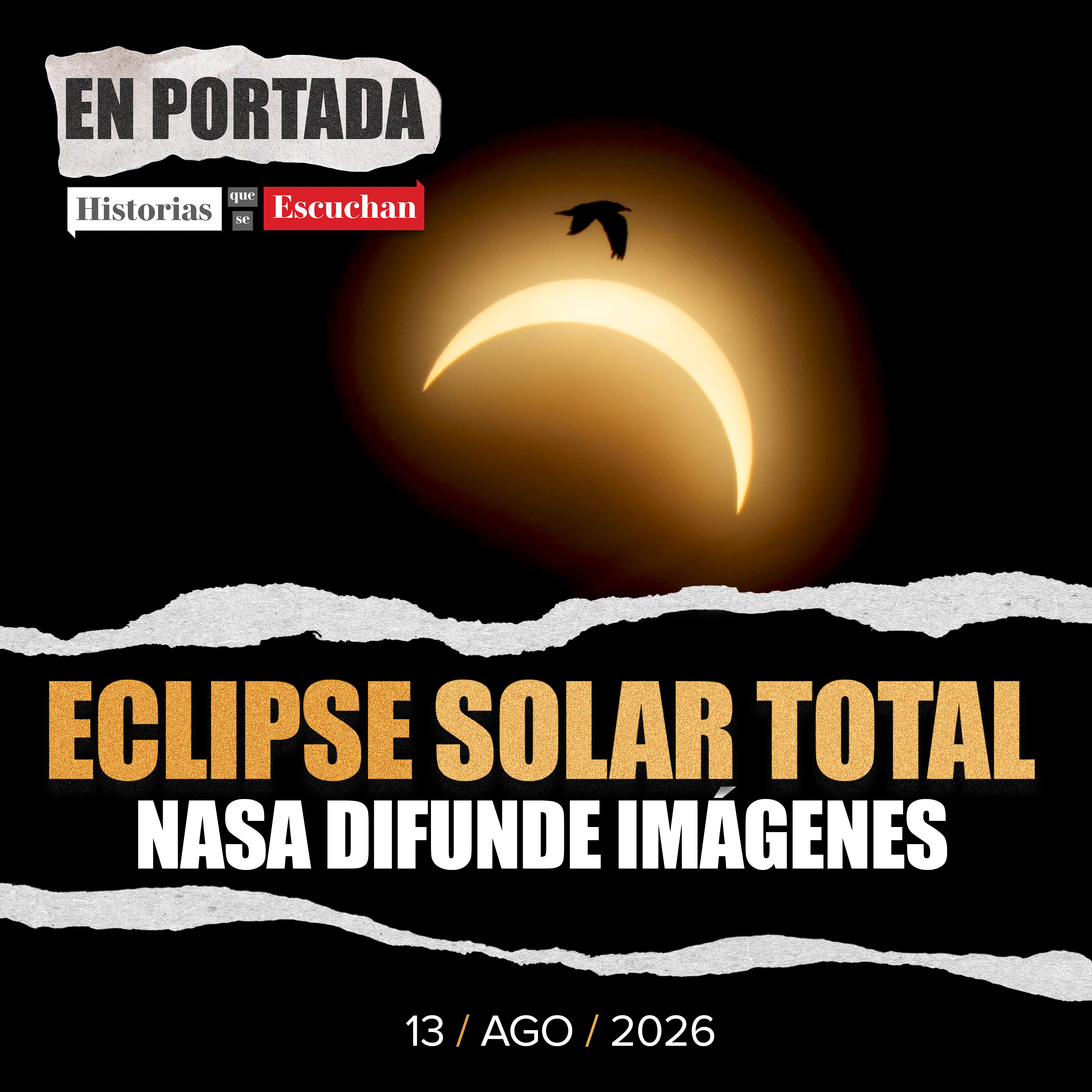 El cielo se oscureció: eclipse solar total sorprende a millones episode artwork