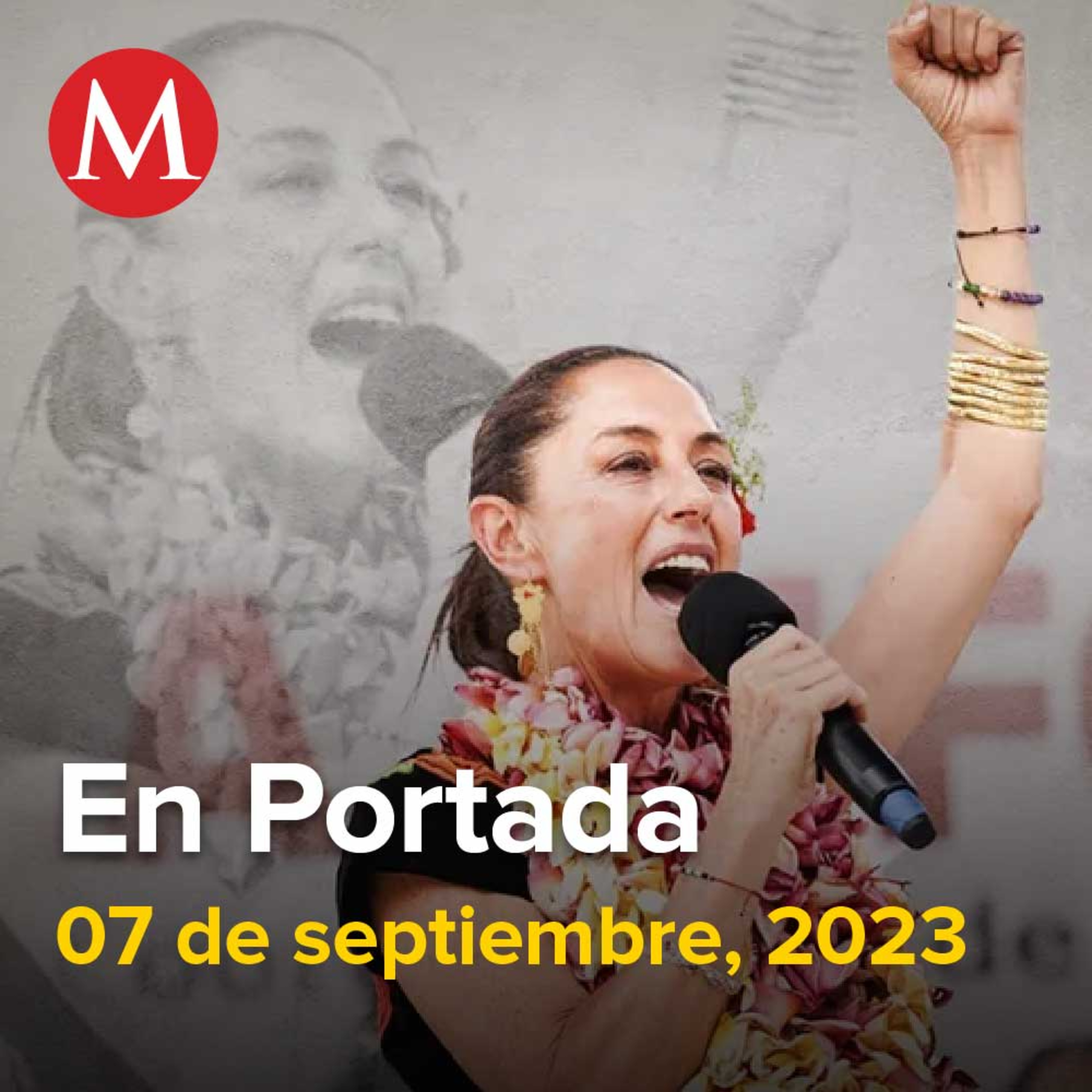 07-septiembre-2023. Sheinbaum será la candidata presidencial; gana encuesta de Morena, Ebrard decidirá el lunes ruta a seguir en elecciones de 2024 tras encuesta, Vinculan a proceso a Uriel Carmona.