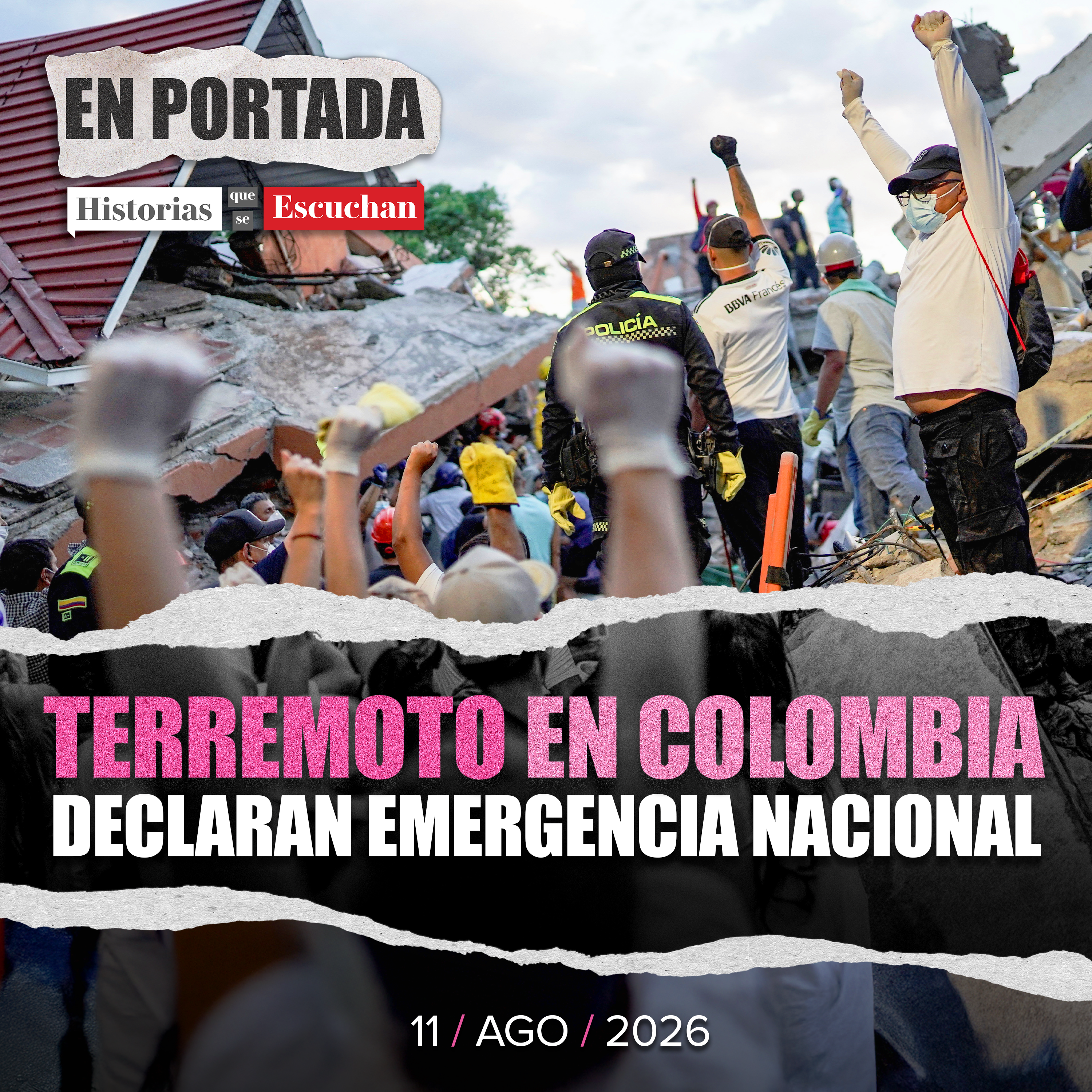 Emergencia nacional en Colombia por terremoto de 7.4 episode artwork