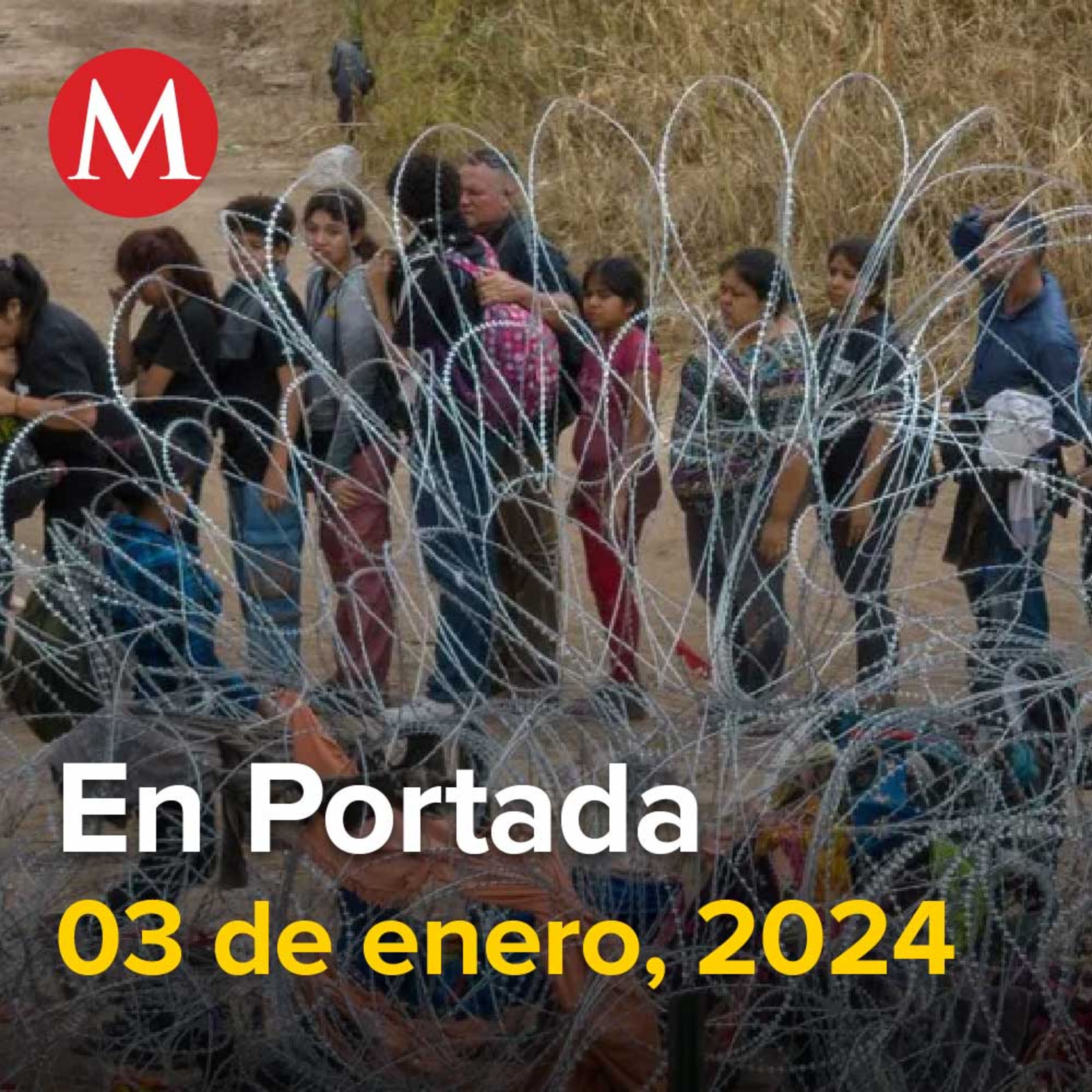 03-enero-2023. Biden recurre a Corte Suprema para retirar alambre de púas, PIB turístico crece 3.8% en segundo trimestre de 2023: Sectur, Secuestran de 10 a 15 migrantes a diario en Tamaulipas.