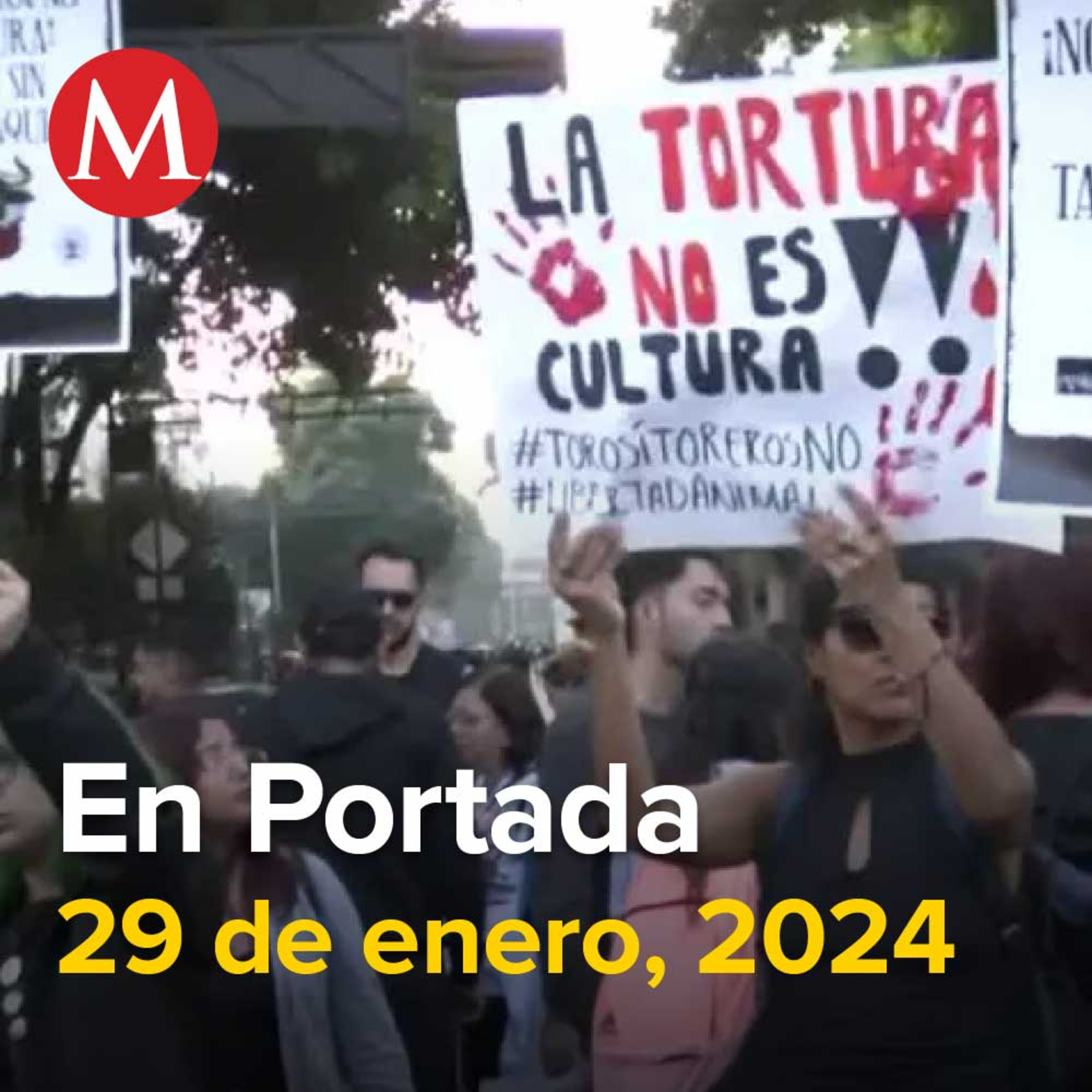 29-enero-2024. Protestan afuera de Plaza de Toros en CdMx por reapertura, AMLO aumenta reformas constitucionales, Corte va contra el 'poliamor'; busca frenar matrimonios con dos o más personas.