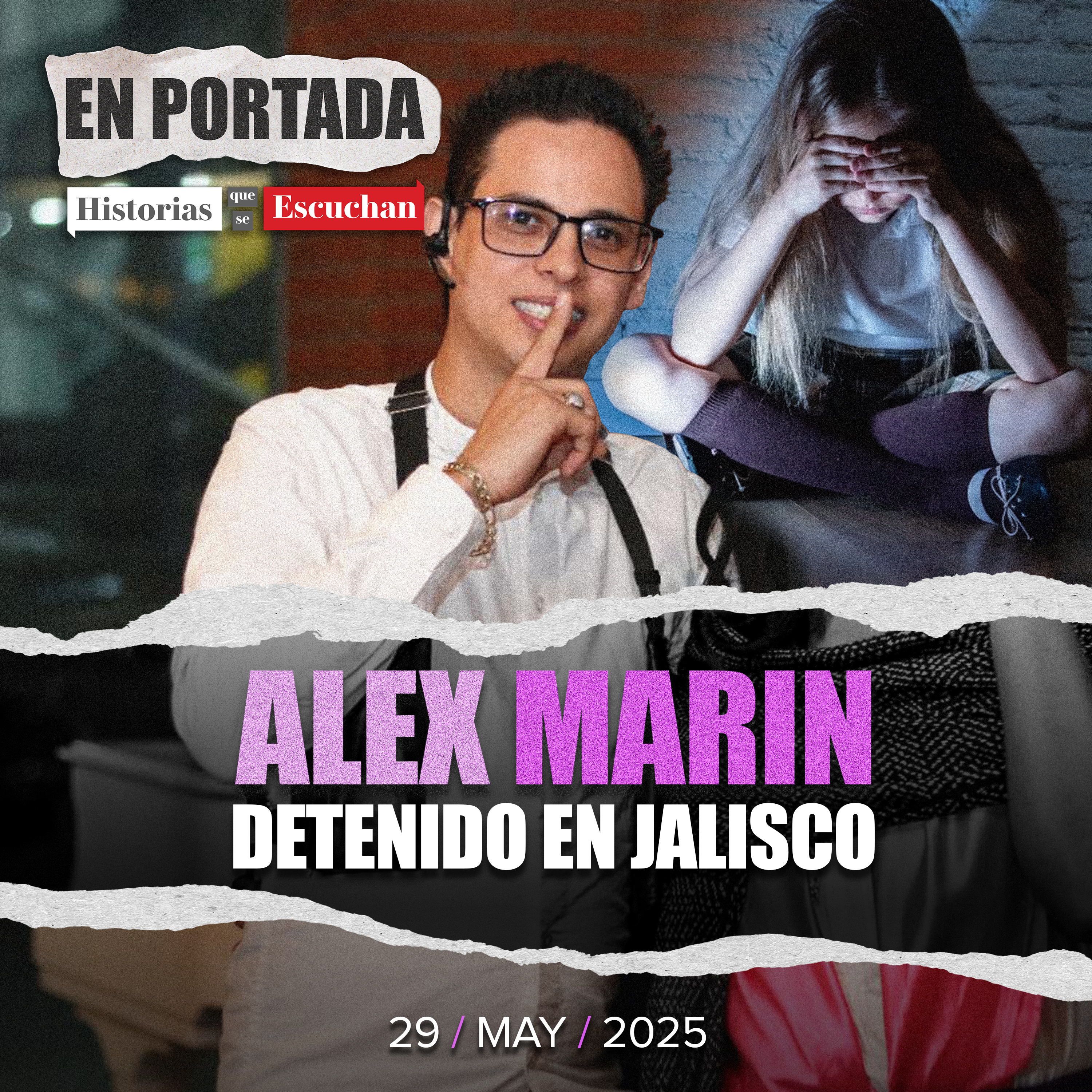 Detienen a Alex Marín, productor de contenido para adultos, por explotación sexual en Jalisco
