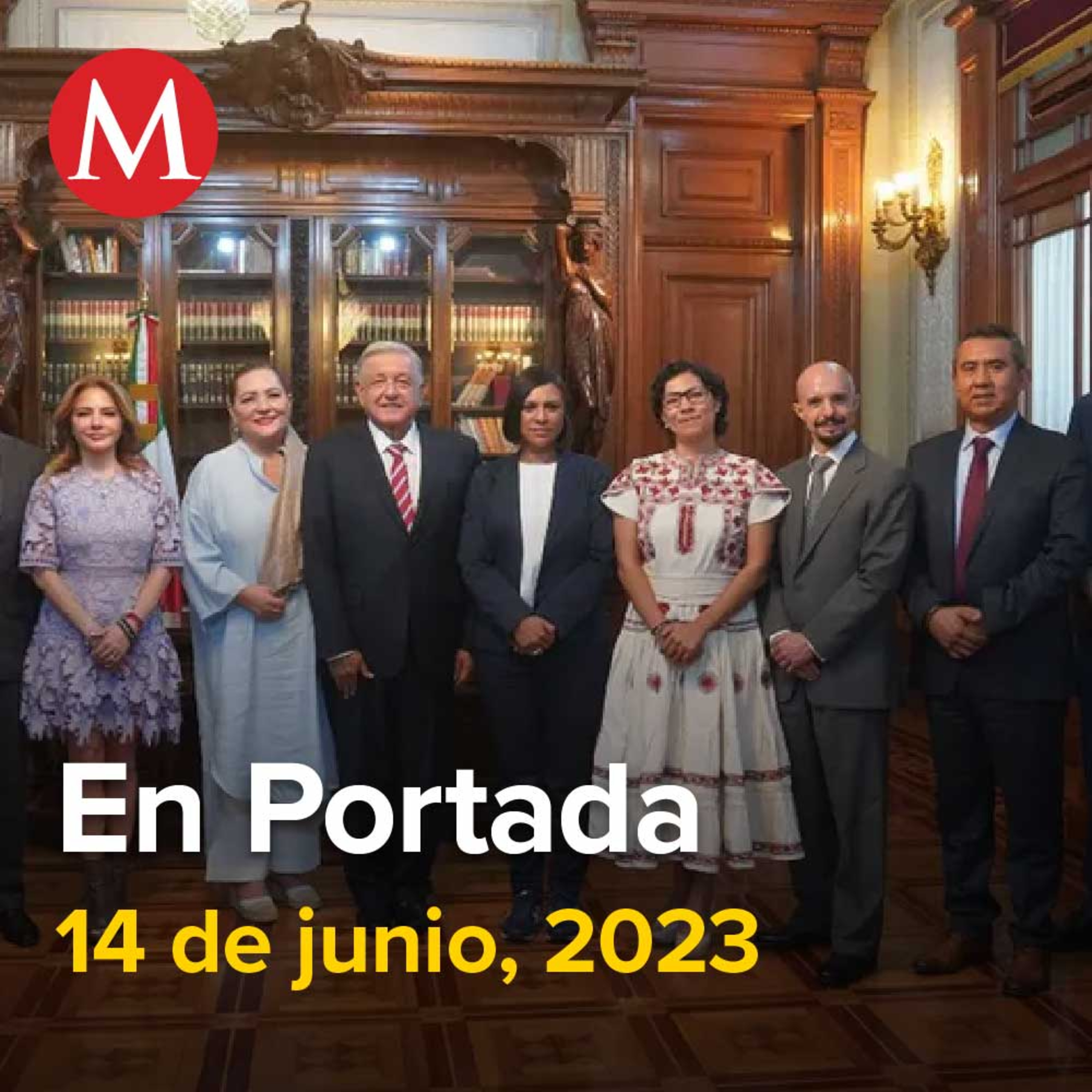 14-junio-2023. AMLO asegura haber sostenido buena conversación con consejeros del INE, Adán Augusto dejará Segob el viernes, Detienen a regidora de Reynosa por presunto tráfico de drogas en EU.