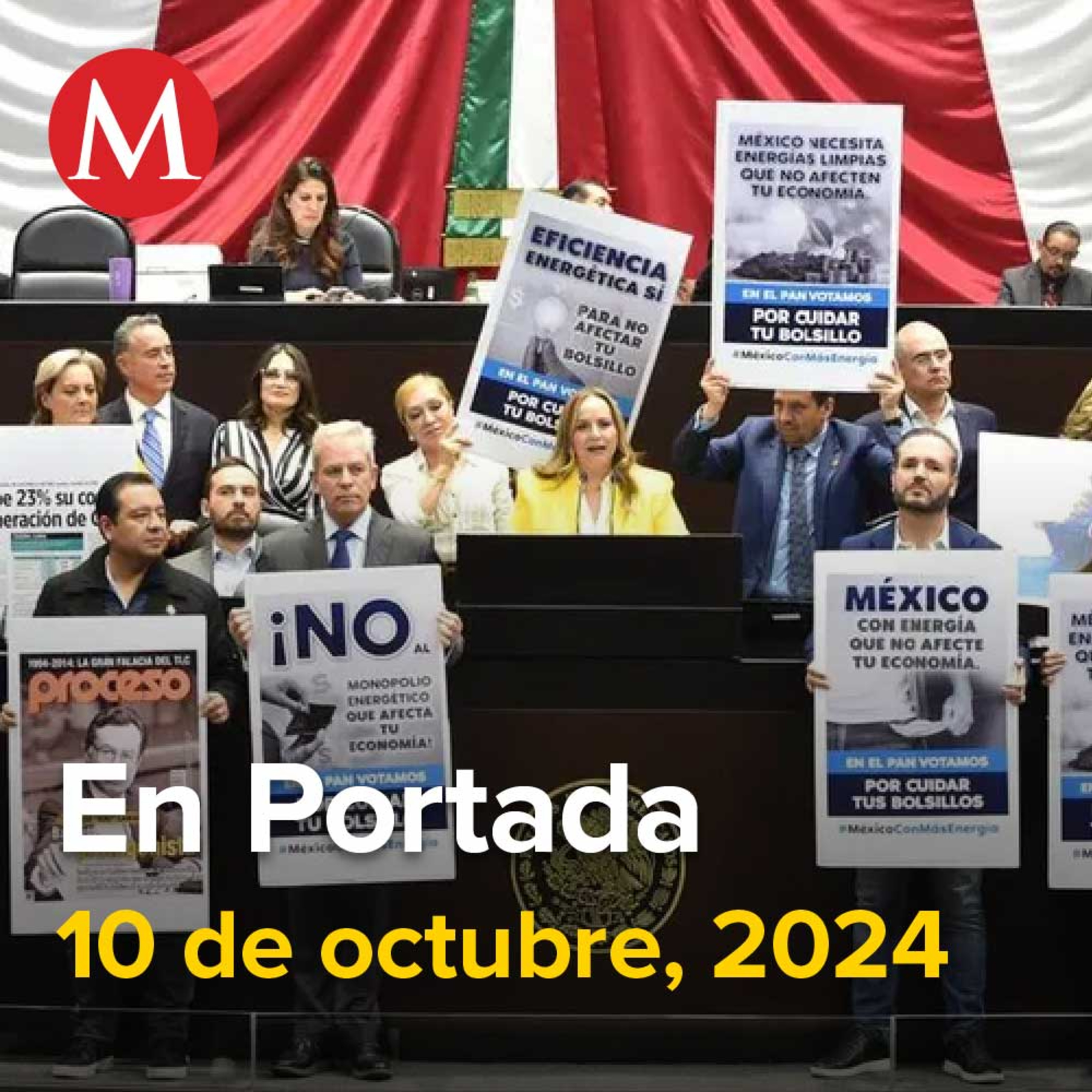 10-octubre-2024. Diputados aprueban prevalencia de CFE, Lluvias ponen fin a sequía, pero hay presas a punto de colapso, Aprueban convocatoria para elección de nuevo titular de la CNDH.