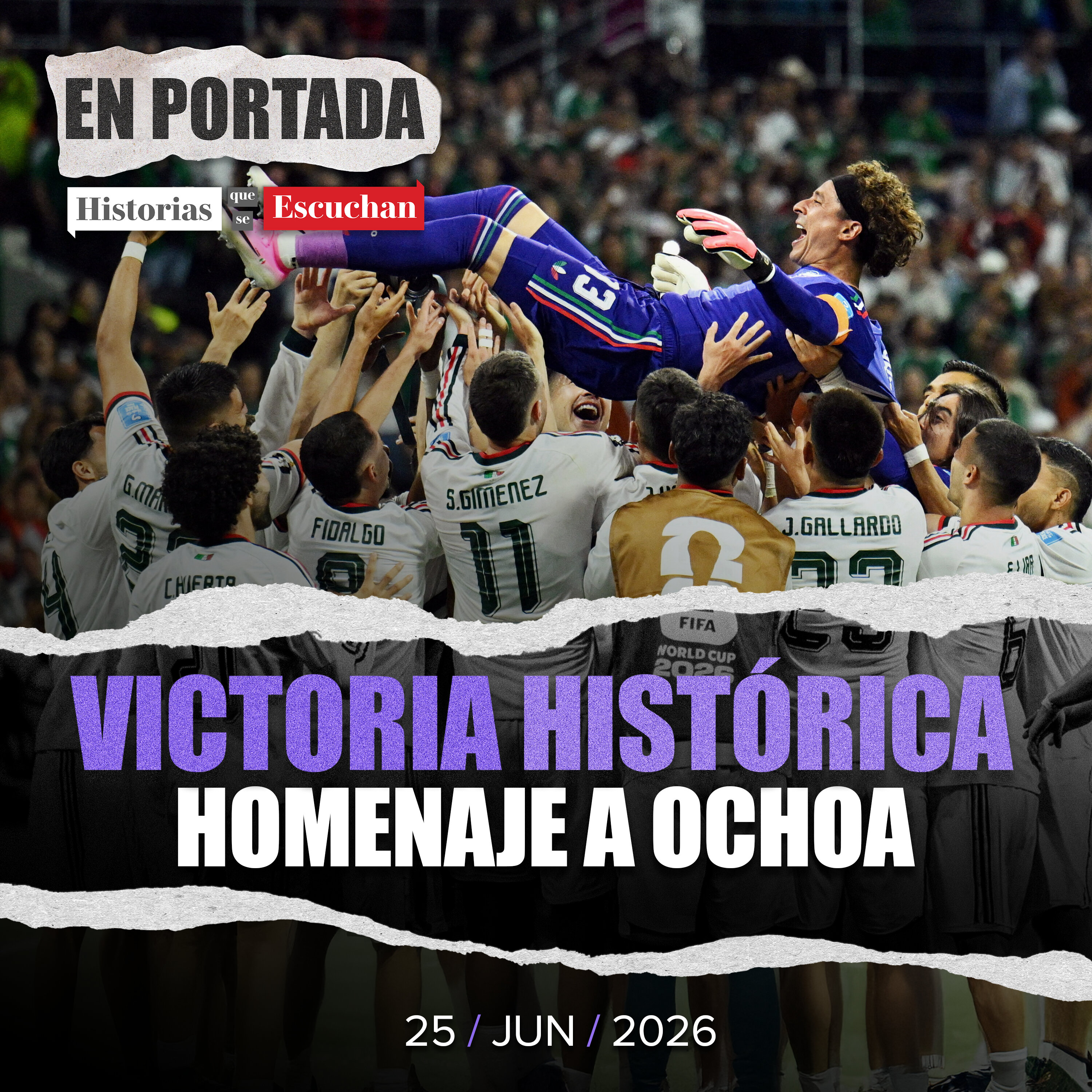 Histórico paso perfecto del Tricolor en Mundial 2026 al golear 3-0 a Chequia episode artwork