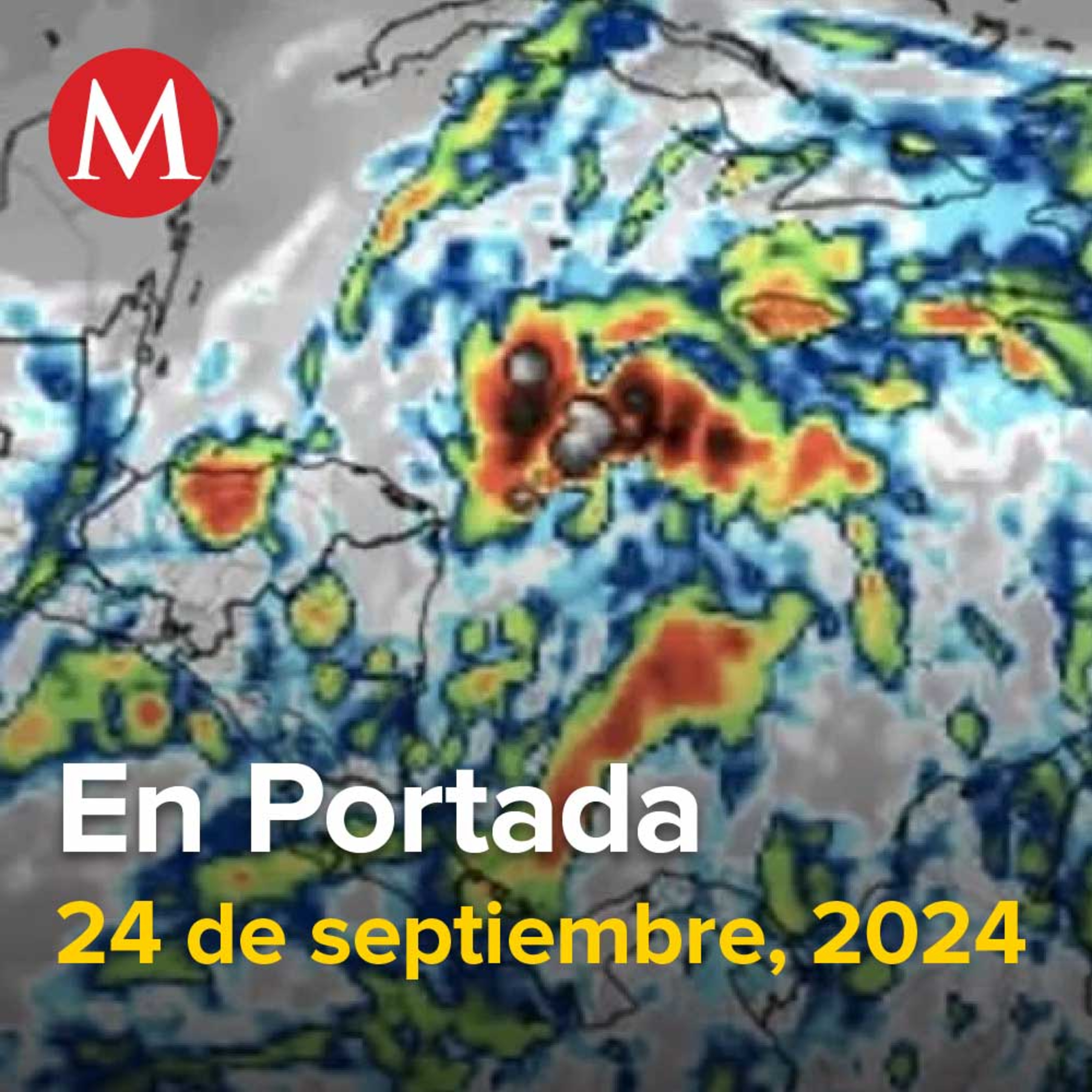 24-septiembre-2024. Huracán 'John' toca tierra en Guerrero, Traspaso de Guardia Nacional a Sedena avanza en comisiones del Senado, INE pedirá protocolo de seguridad para candidatos al Poder Judicial.