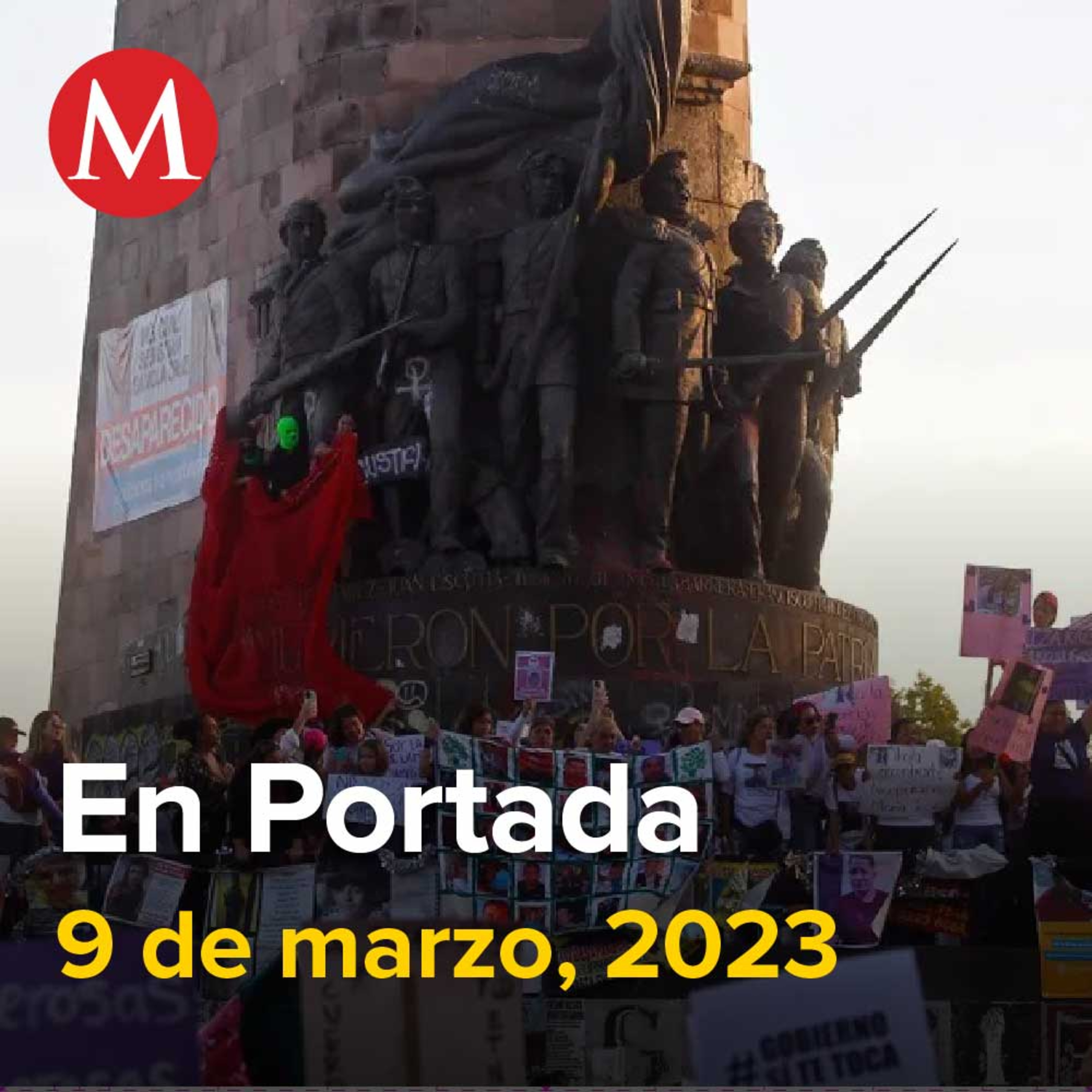 09-marzo-2023. Asisten 90 mil participantes en marcha 8M de CDMX, AMLO se reúne con directivos de Tesla; se avanzó en proyecto de NL, dice, Otorgan suspensión definitiva a Ovidio Guzmán.