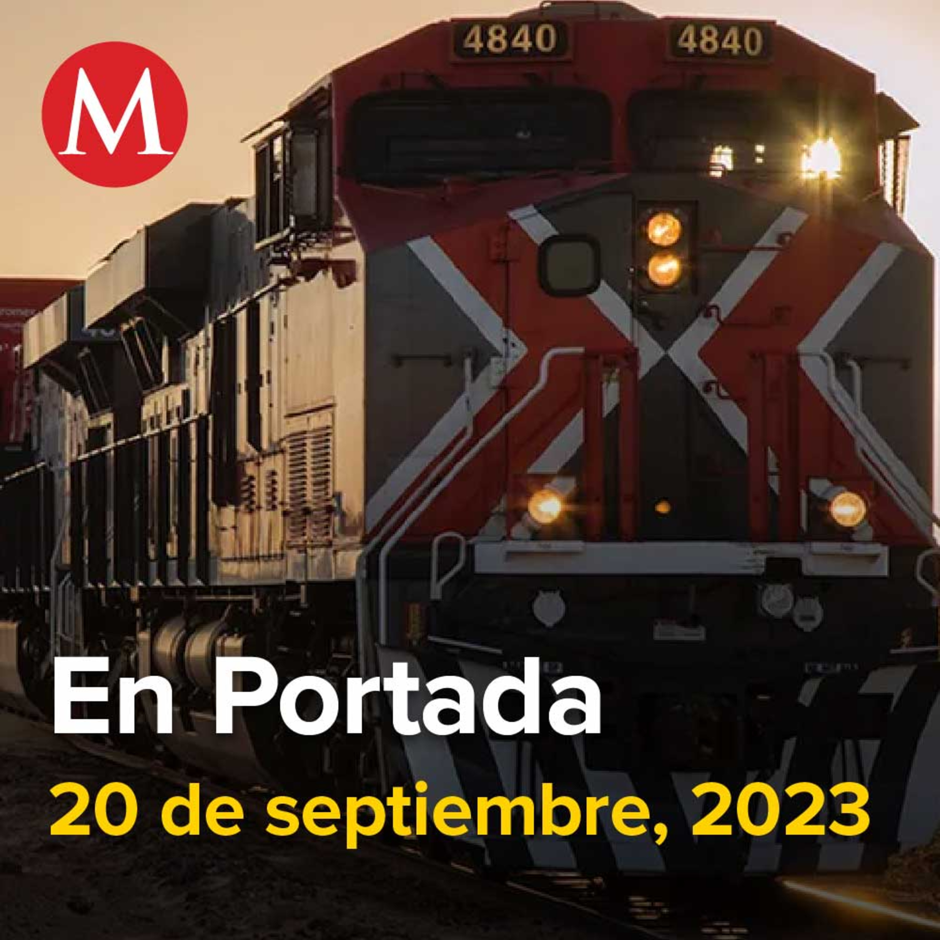 20-septiembre-2023. Ferromex suspende operaciones en rutas afectadas por alta afluencia de migrantes, SSPC acusa magistrados que han favorecido a Uriel Carmona, Migrantes saturan albergues.