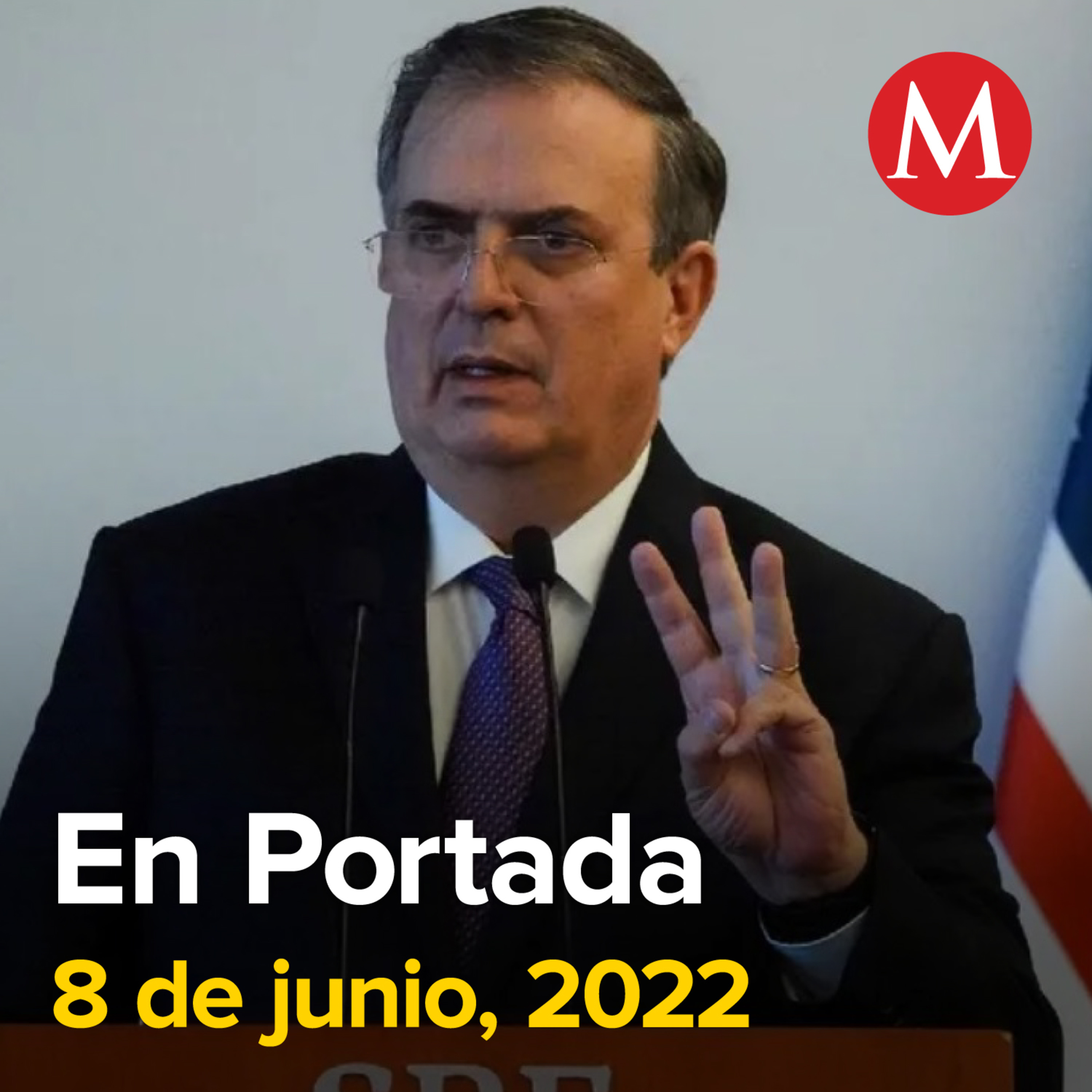 8-junio-2022. Ebrard llevará a EU Jóvenes Construyendo el Futuro. México suma 8 mil 26 casos de covid y 42 muertes en 24 horas. Colapsa puente colgante en Cuernavaca durante reinauguración.