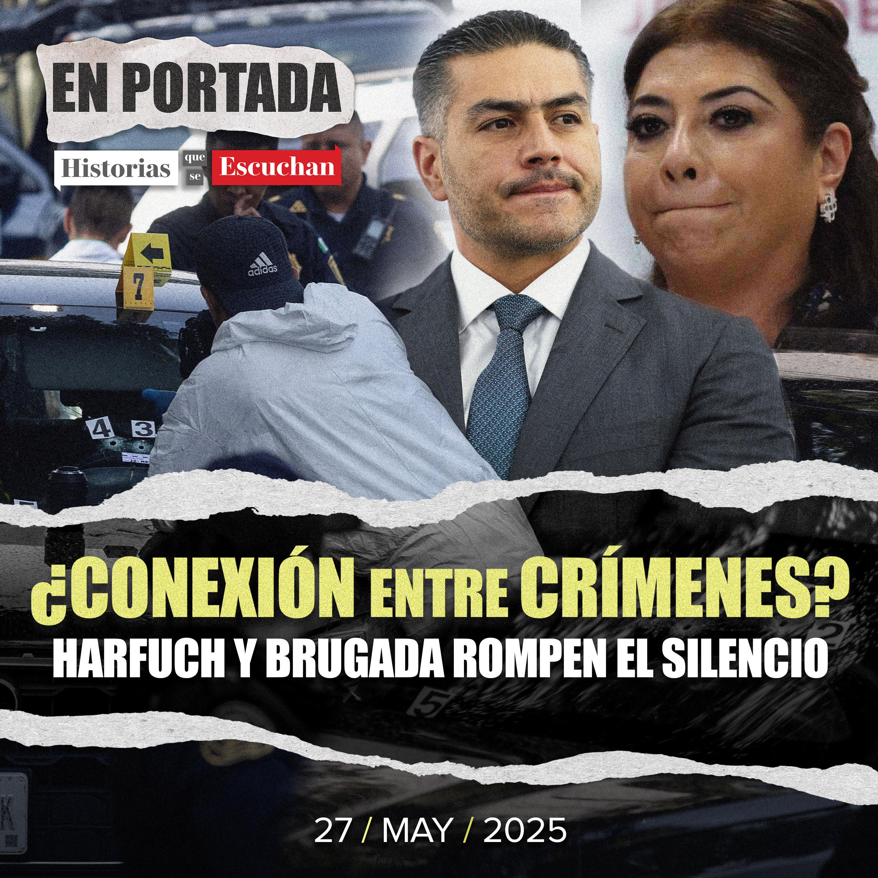 ¿Conexión entre crímenes? Harfuch descarta vínculo en asesinatos a funcionarios de Brugada y atentados de él y Gómez Leyva