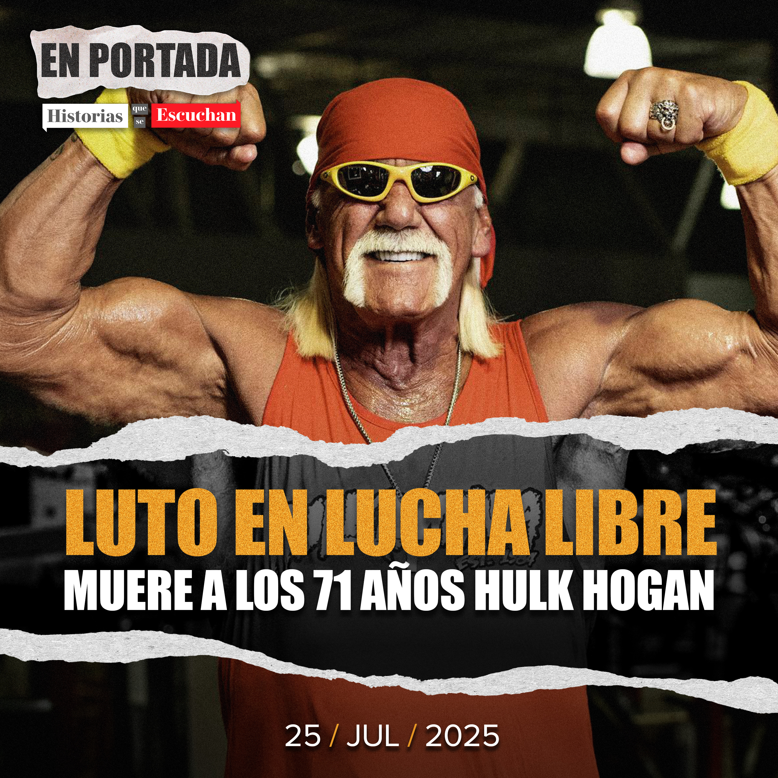 Entre aplausos y controversia: muere Hulk Hogan, el gigante de la lucha libre