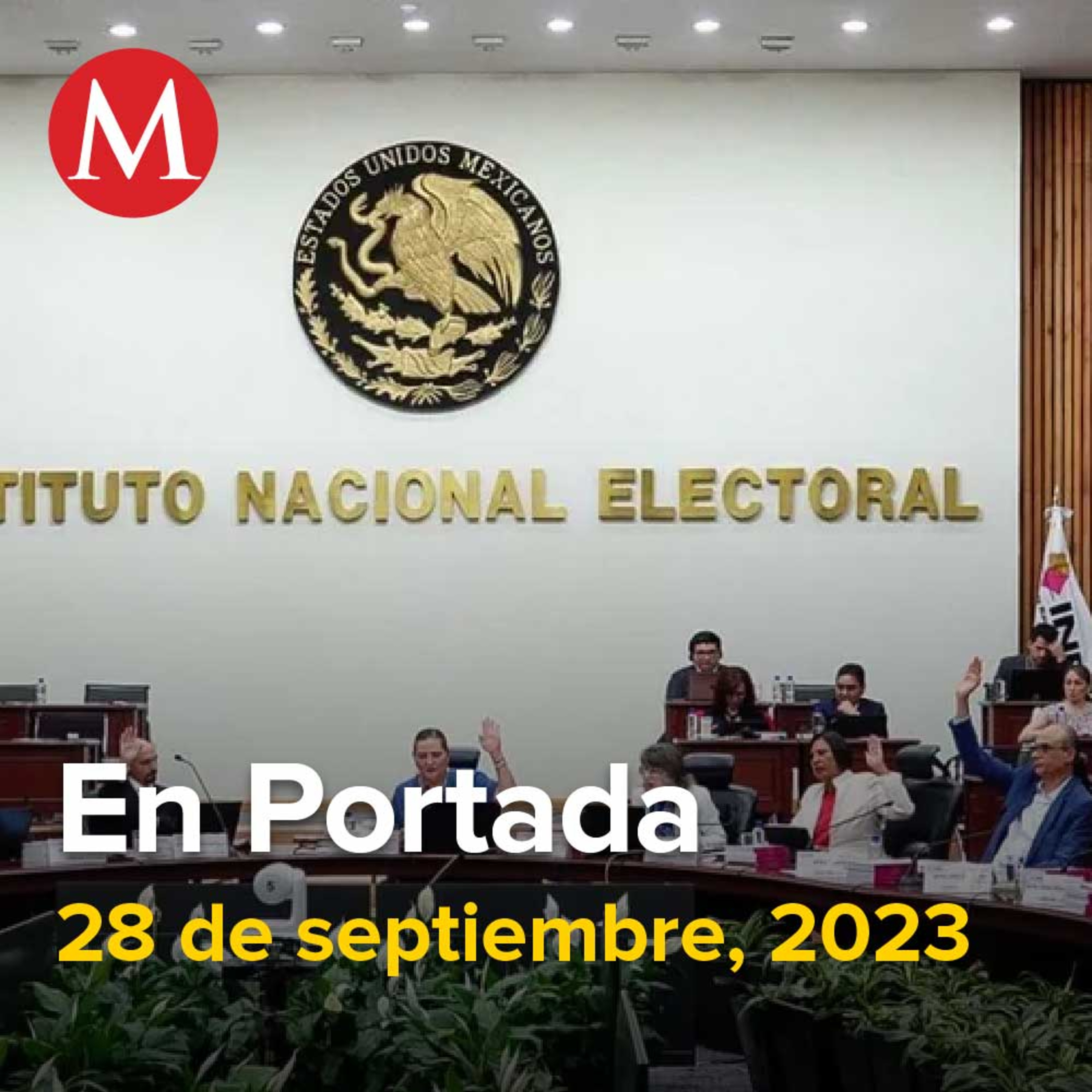 28-septiembre-2023. Debates presidenciales serían en marzo, abril y mayo, define el INE, Padres de los 43 exigen indagar a Peña Nieto, Elon Musk visitó la frontera con México.