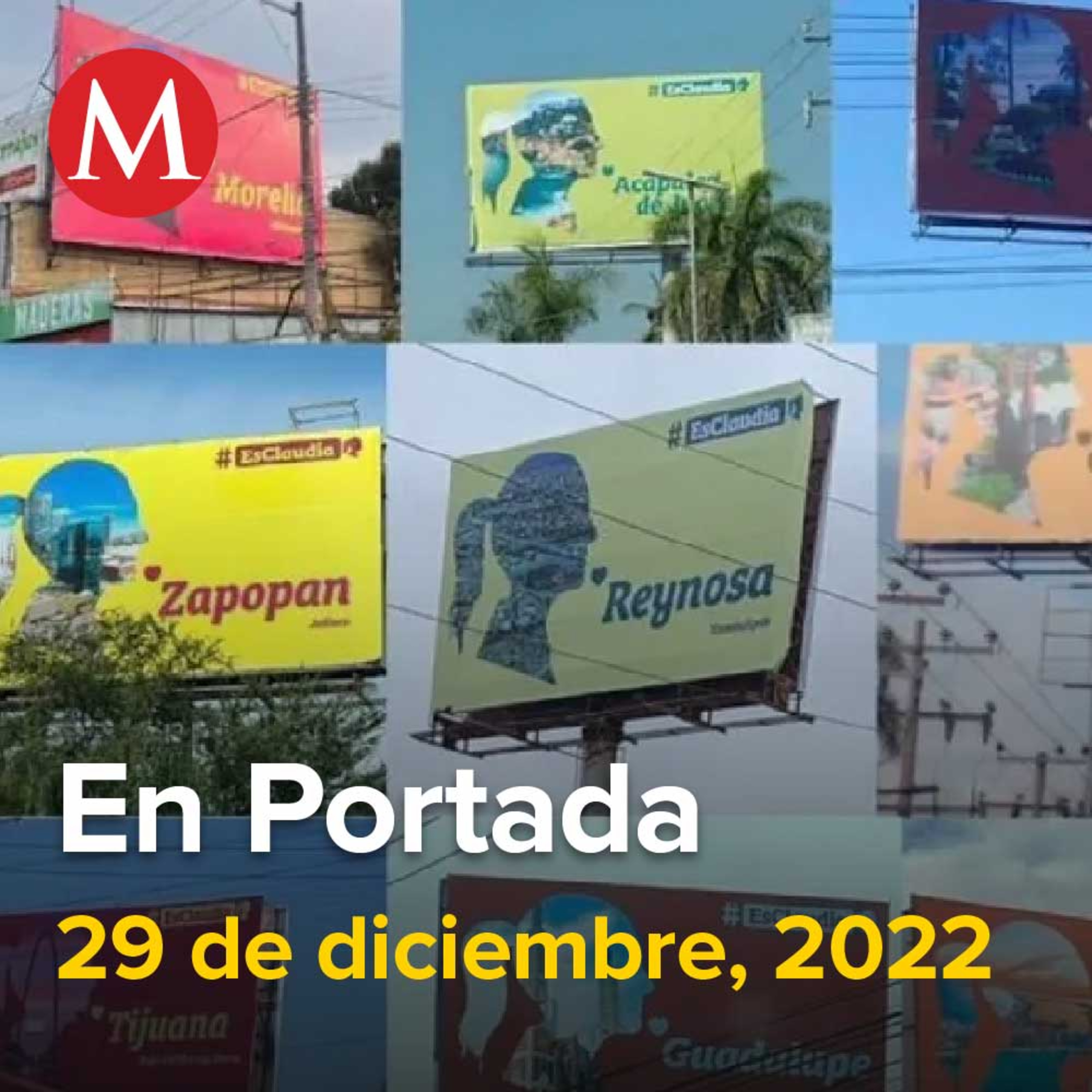 29-diciembre-2022. Jesús Murillo Karam regresa al reclusorio Norte, MC denuncia ante INE "campaña anticipada" de Sheinbaum con espectaculares, SAT aplicaría más control a empresas en la declaración.