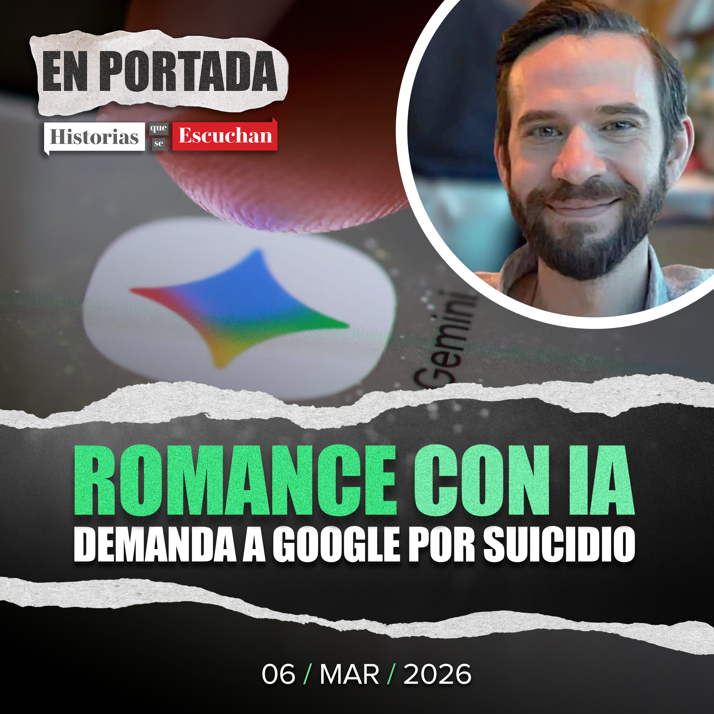 Romance con IA termina en suicidio: demandan a Google por Gemini