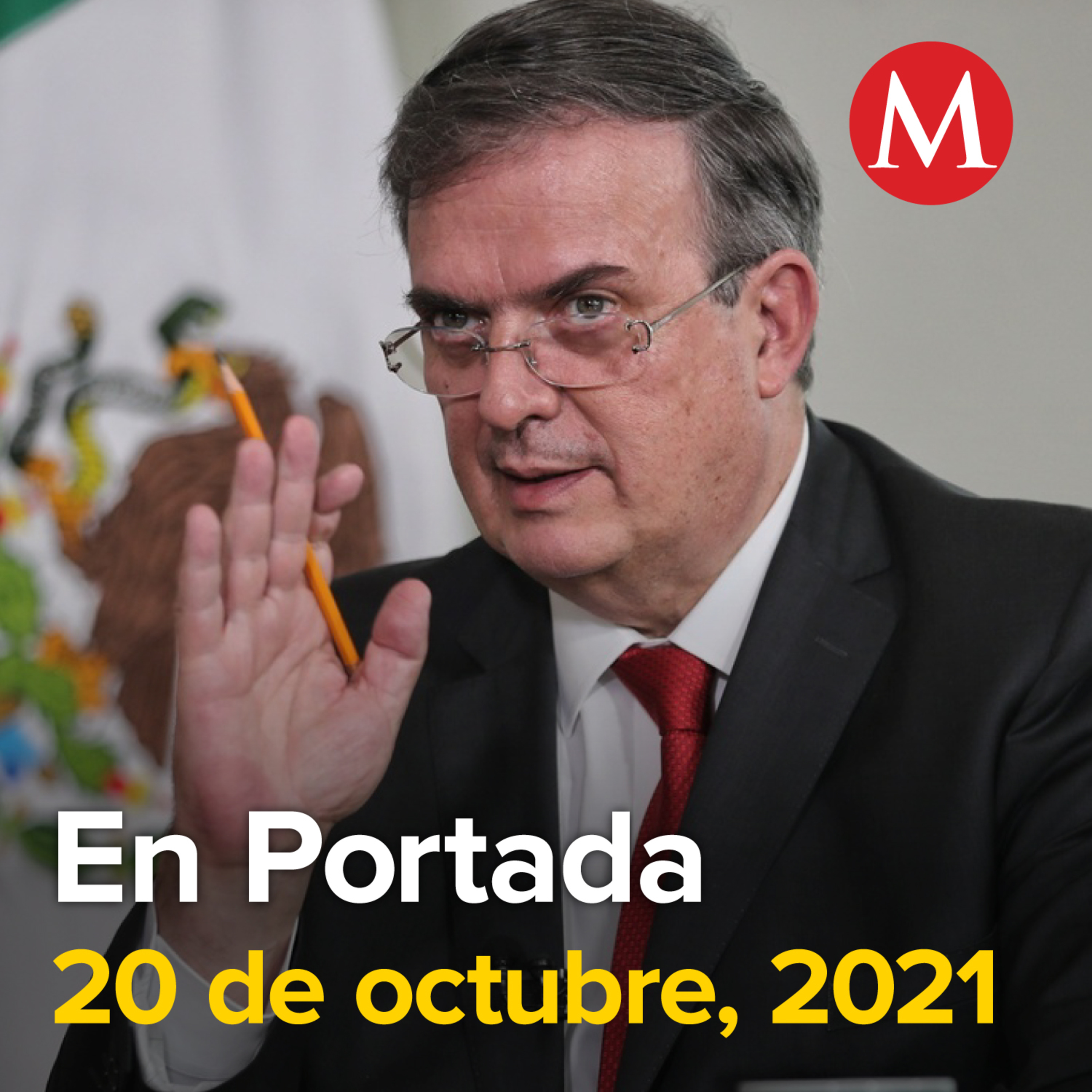 20-octubre-2021. Hice lo que tenía que hacer: Ebrard sobre construcción de L12. Murió Celeste Batel, esposa de Cuauhtémoc Cárdenas. Inaugura IMSS feria de salud contra el cáncer de mama.