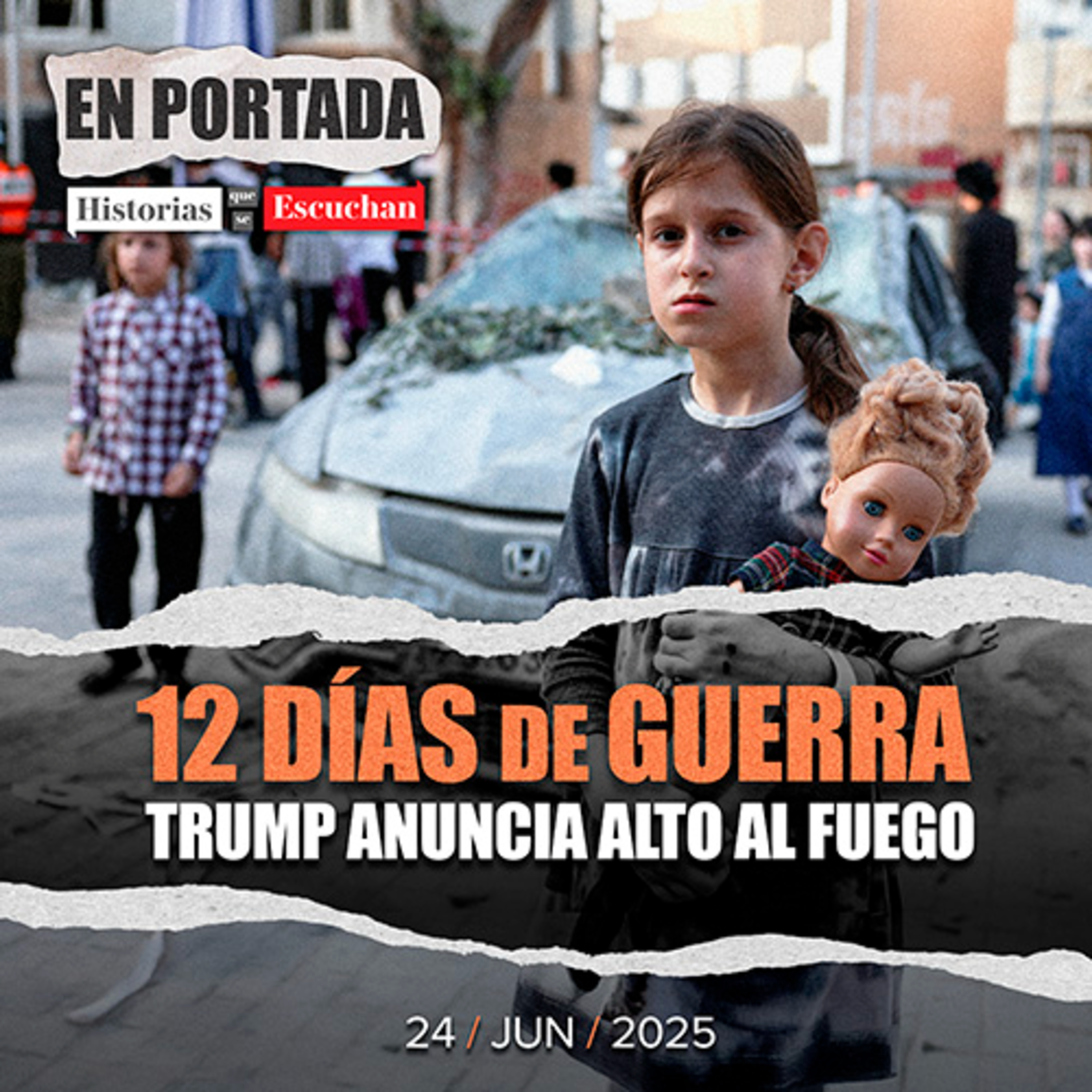 Trump 'bautiza' como la "Guerra de los 12 días" al conflicto entre Irán e Israel