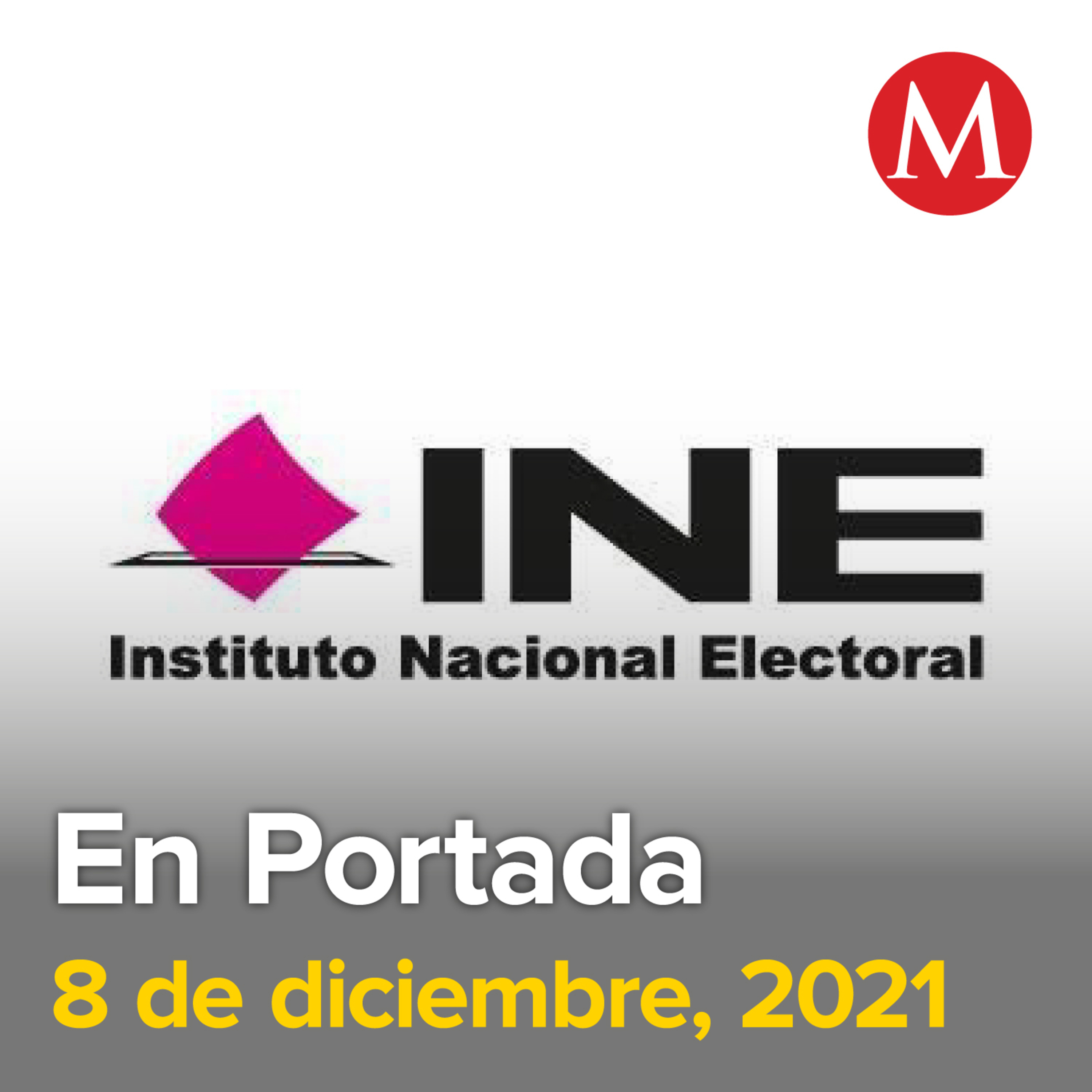 8-diciembre-2021. INE presenta demanda ante Suprema Corte contra Presupuesto 2022. AMLO recibe dosis de refuerzo de la vacuna anticovid. México suma 3 mil 304 nuevos casos de covid.