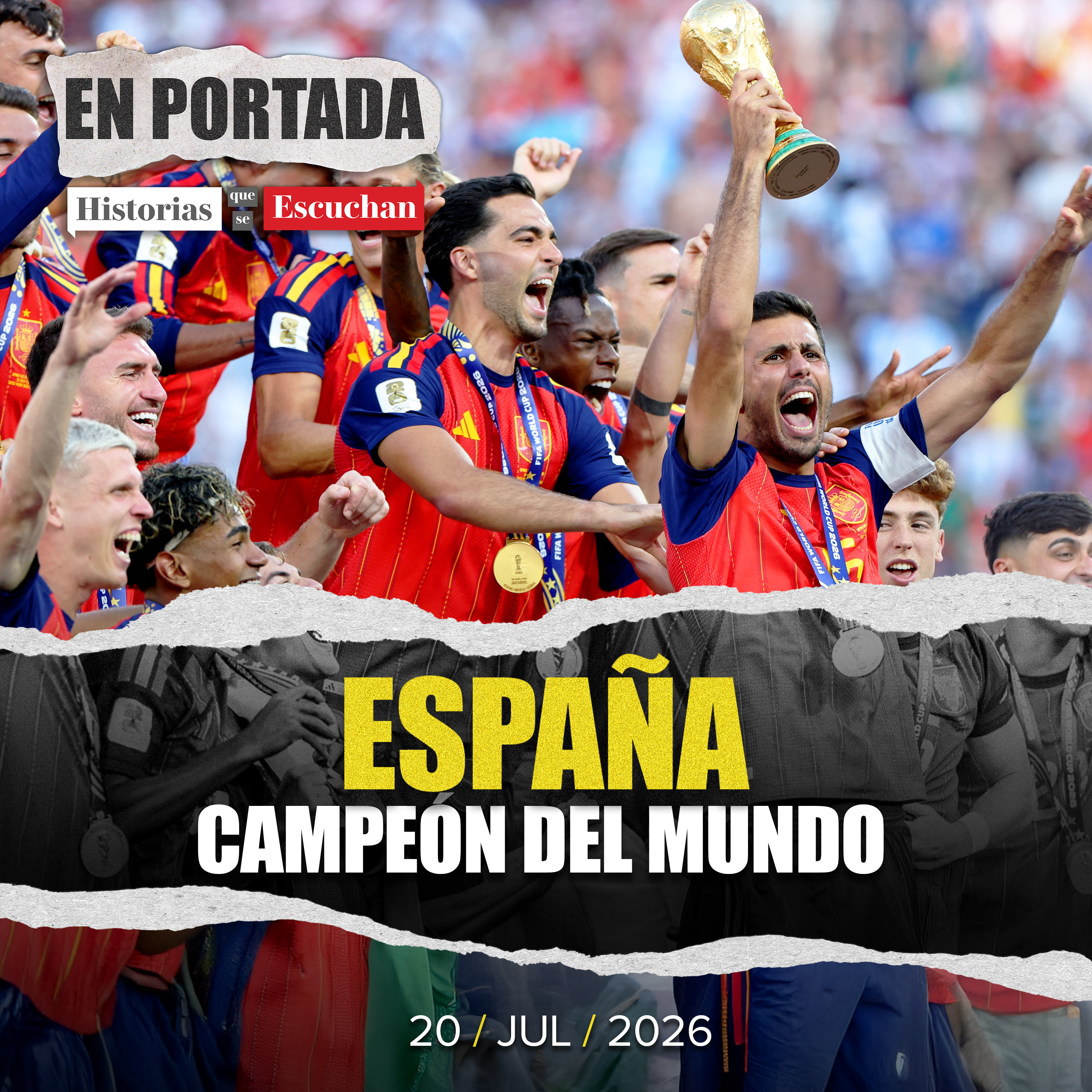 España gana la Copa Mundial de Futbol 2026, tras vencer a Argentina episode artwork