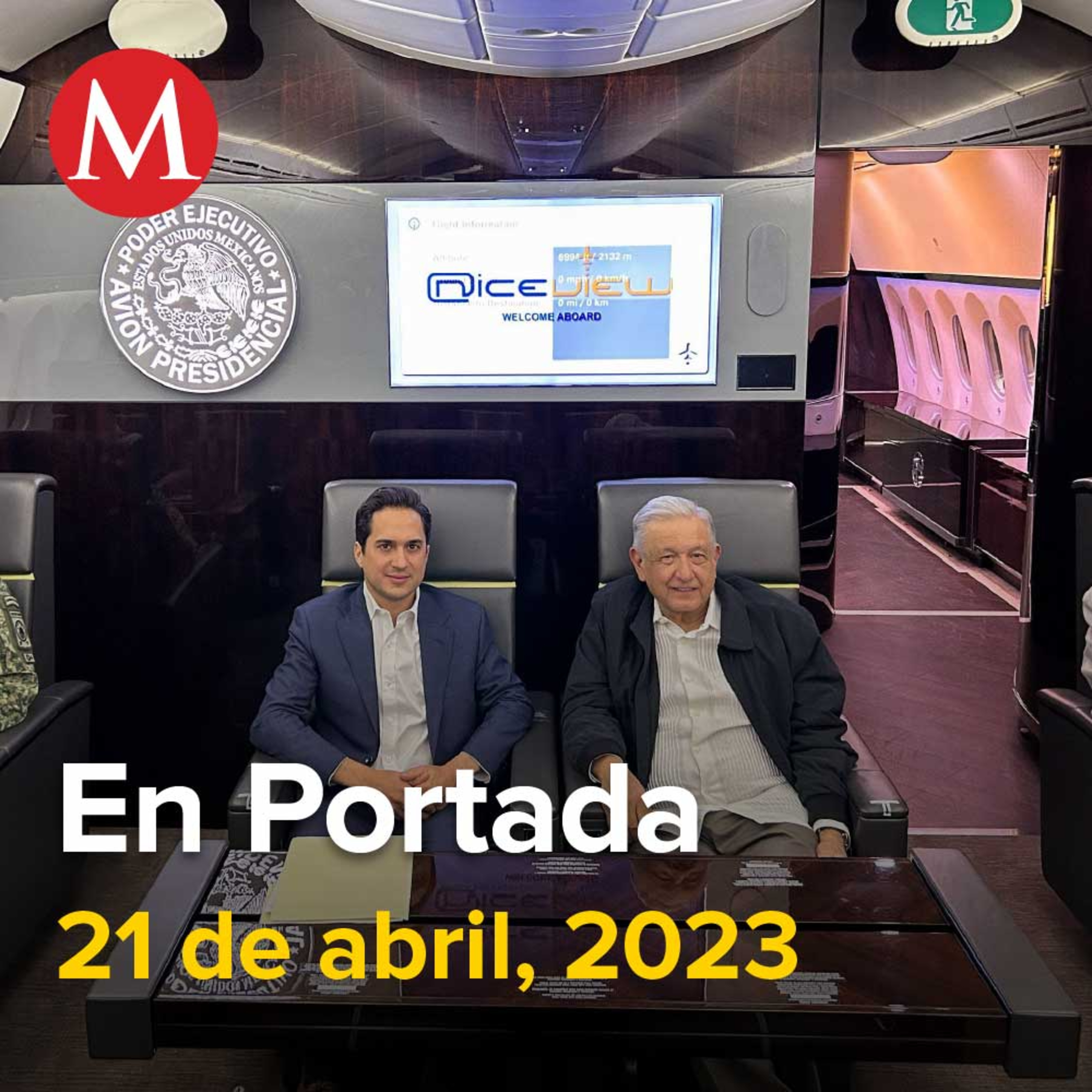 21-abril-2023. Gobierno de Tayikistán compra avión presidencial, Persona asesinada en Plaza Carso, identificada como integrante de los Arellano Félix, Delfina Gómez se sintió derrotada en debate.