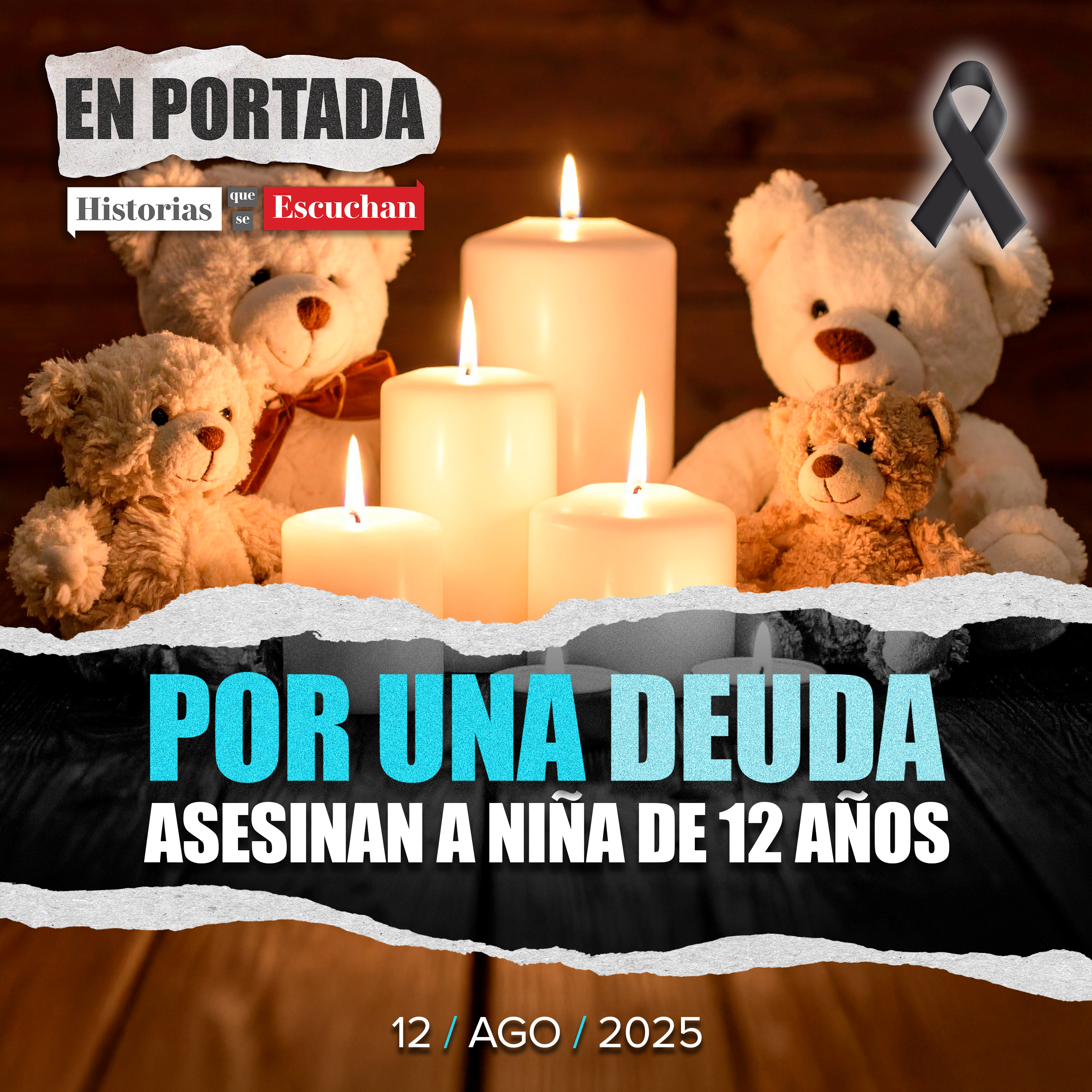 La tragedia se repite en Chalco, Dulce fue asesinada.