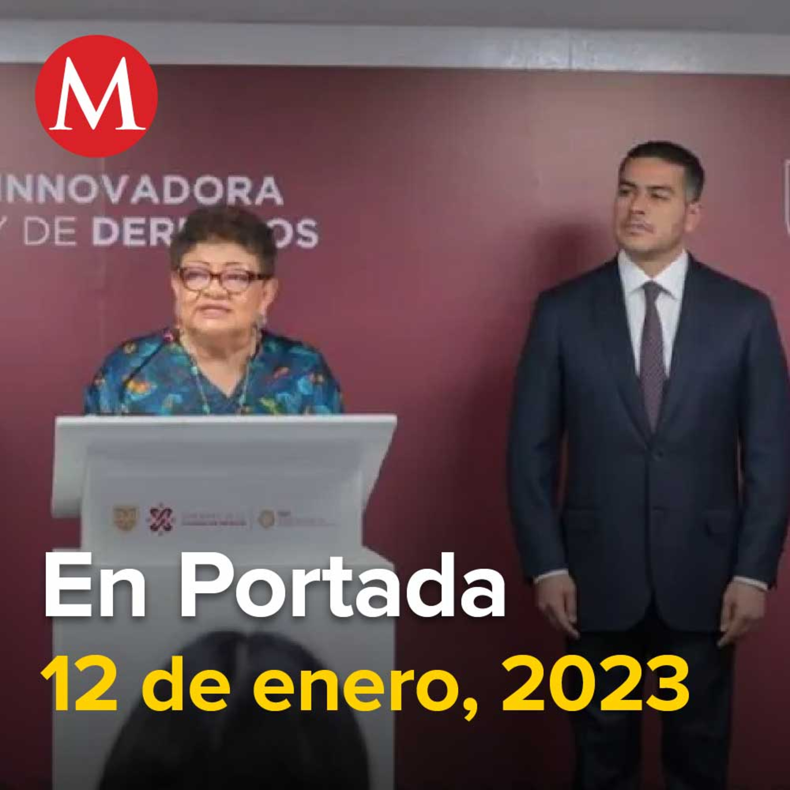 12-enero-2023. Pedro 'Pool', líder de célula criminal que atacó a Ciro Gómez Leyva, TEPJF prohíbe usar caricatura de AMLO en campañas, En Chihuahua, destituyen al director del sistema penitenciario.