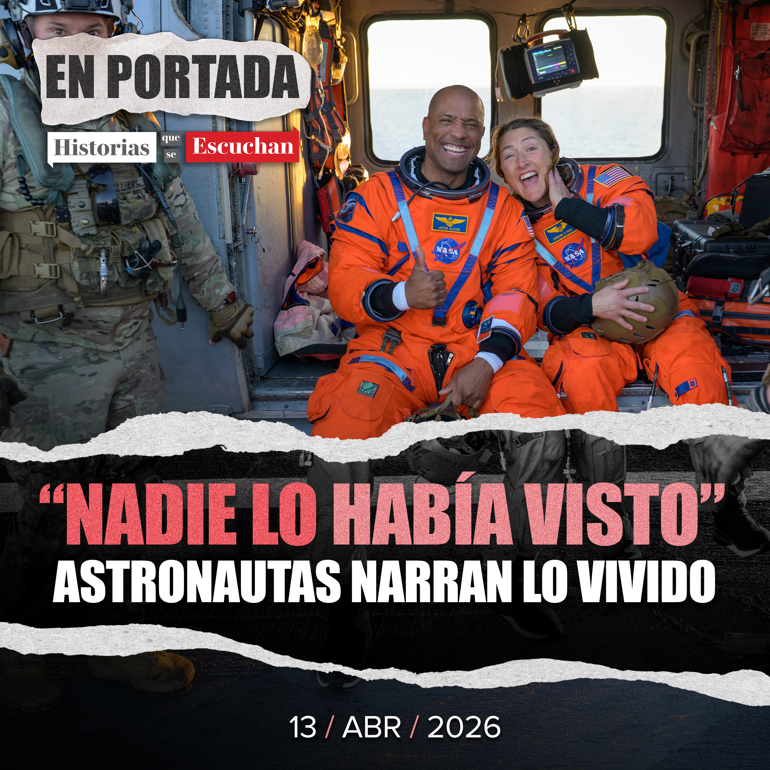 Tripulación de Artemis II comparte su experiencia tras histórico viaje a la Luna