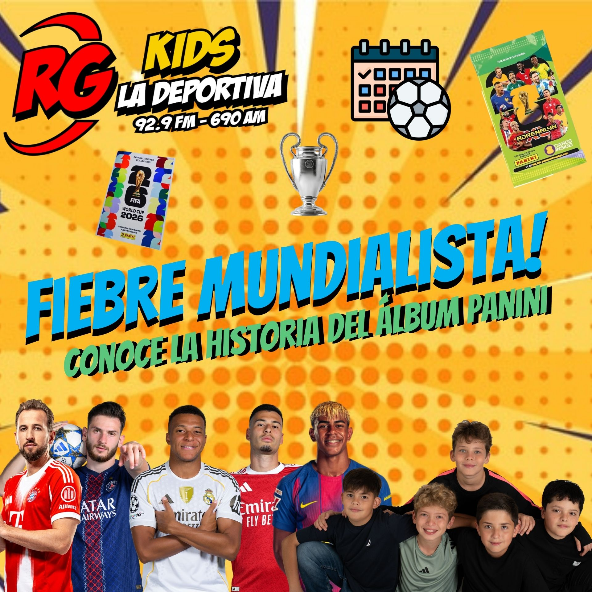 ¡RG KIDS: CHAMPIONS AL ROJO VIVO  + LOCURA PANINI PRE-MUNDIAL! episode artwork