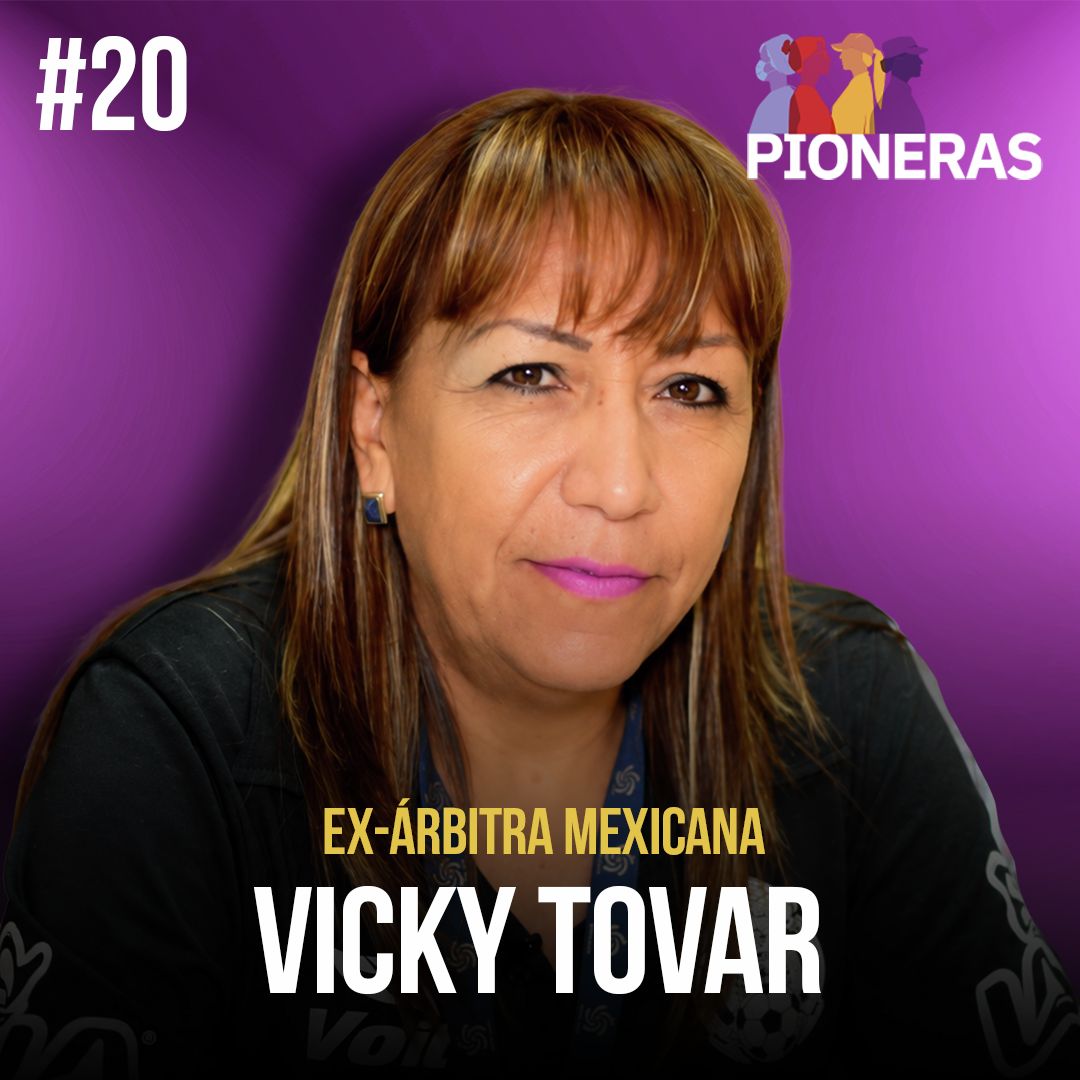Vicky Tovar enfrentó el machismo y arbitró en primera división | Milenio Pioneras episode artwork