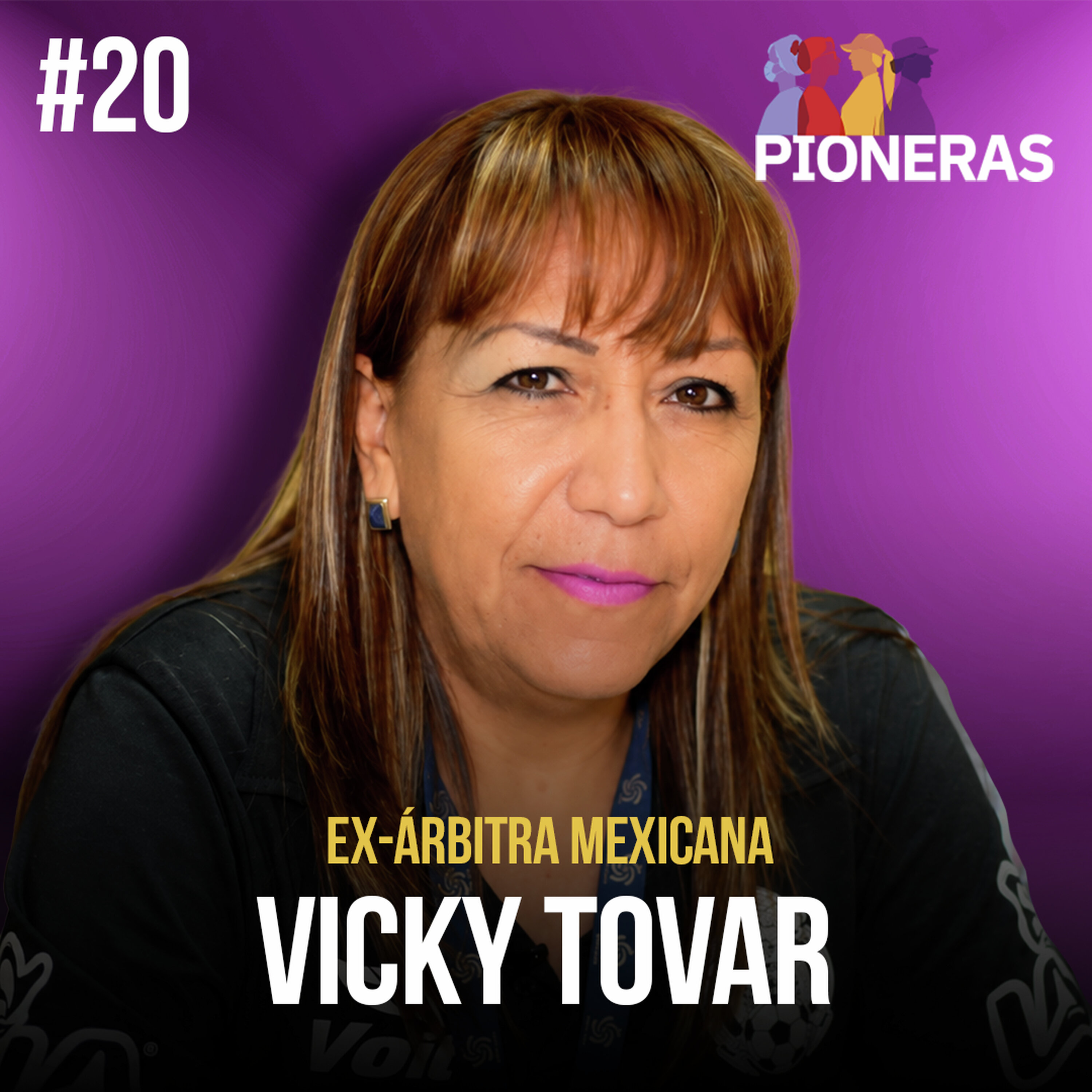 Vicky Tovar enfrentó el machismo y arbitró en primera división | Milenio Pioneras episode artwork