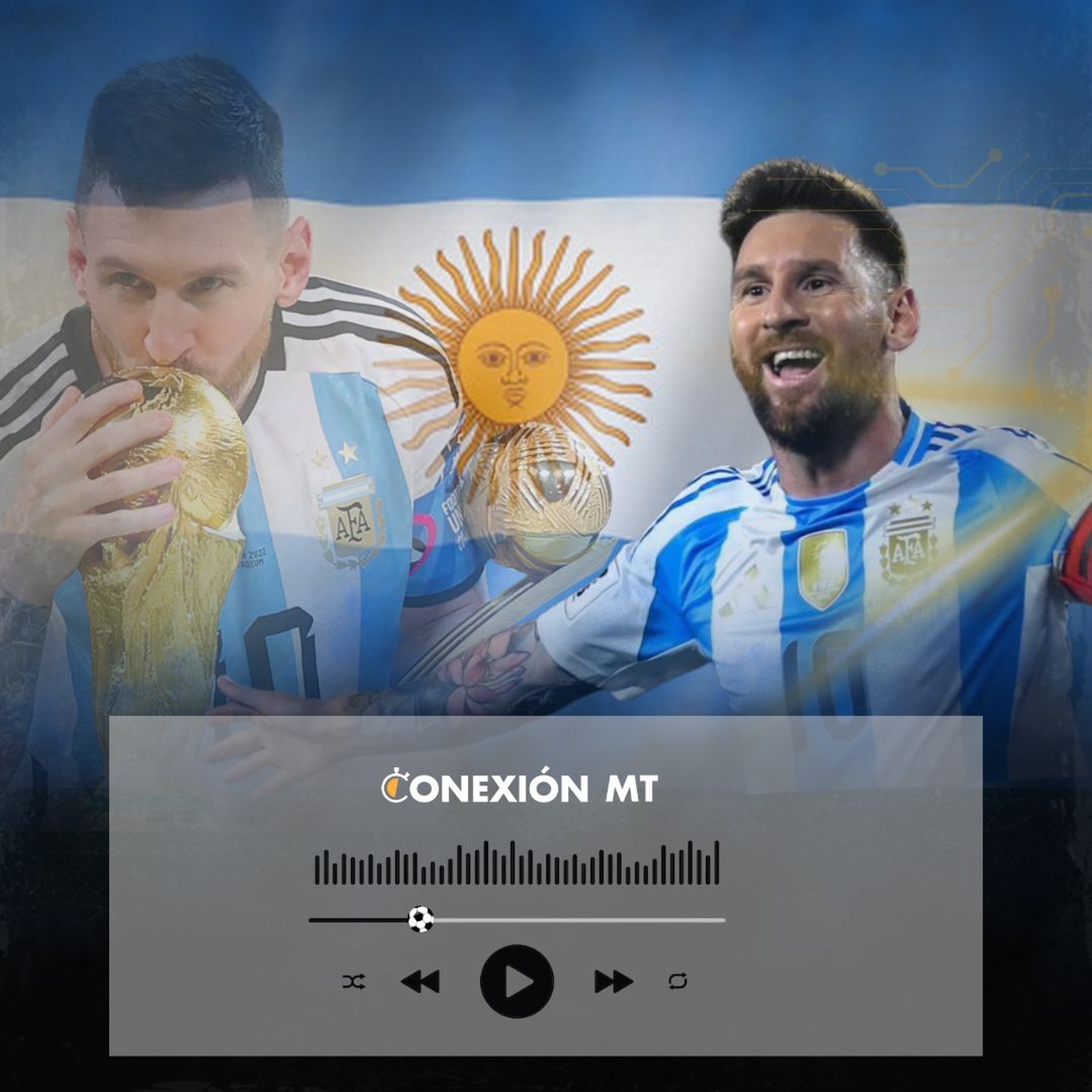 Messi y Argentina a escena para defender su título episode artwork