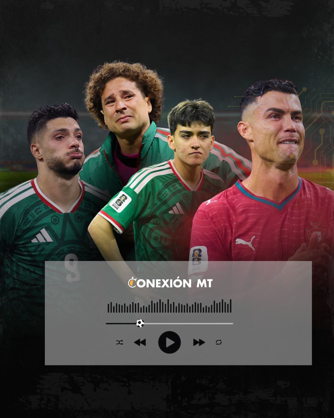 México y Cristiano Ronaldo, las dos despedidas tristes del Mundial episode artwork