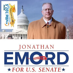 013123 @107wchv @Jonathan_Emord Annouces his run for US Senate