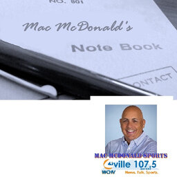 032520 Mac McDonald's "Notebook" @WCHVradio