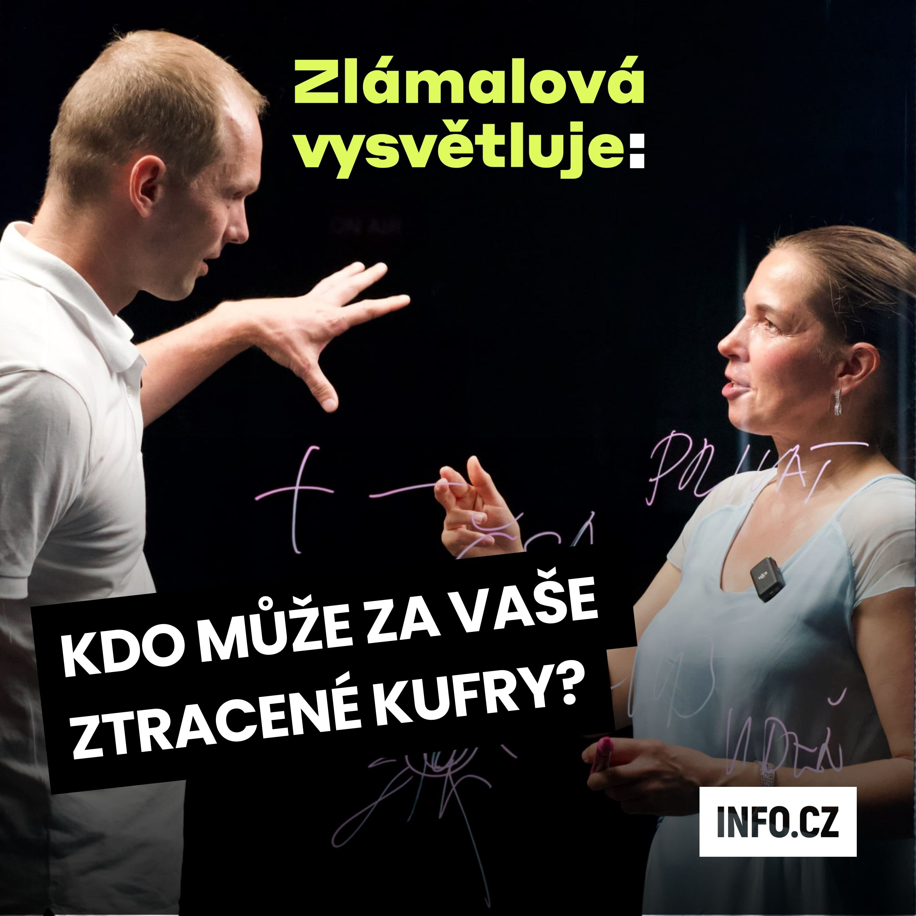 Zlámalová vysvětluje: Soukromého vlastníka by ztracené kufry na letišti zajímaly mnohem víc než stát