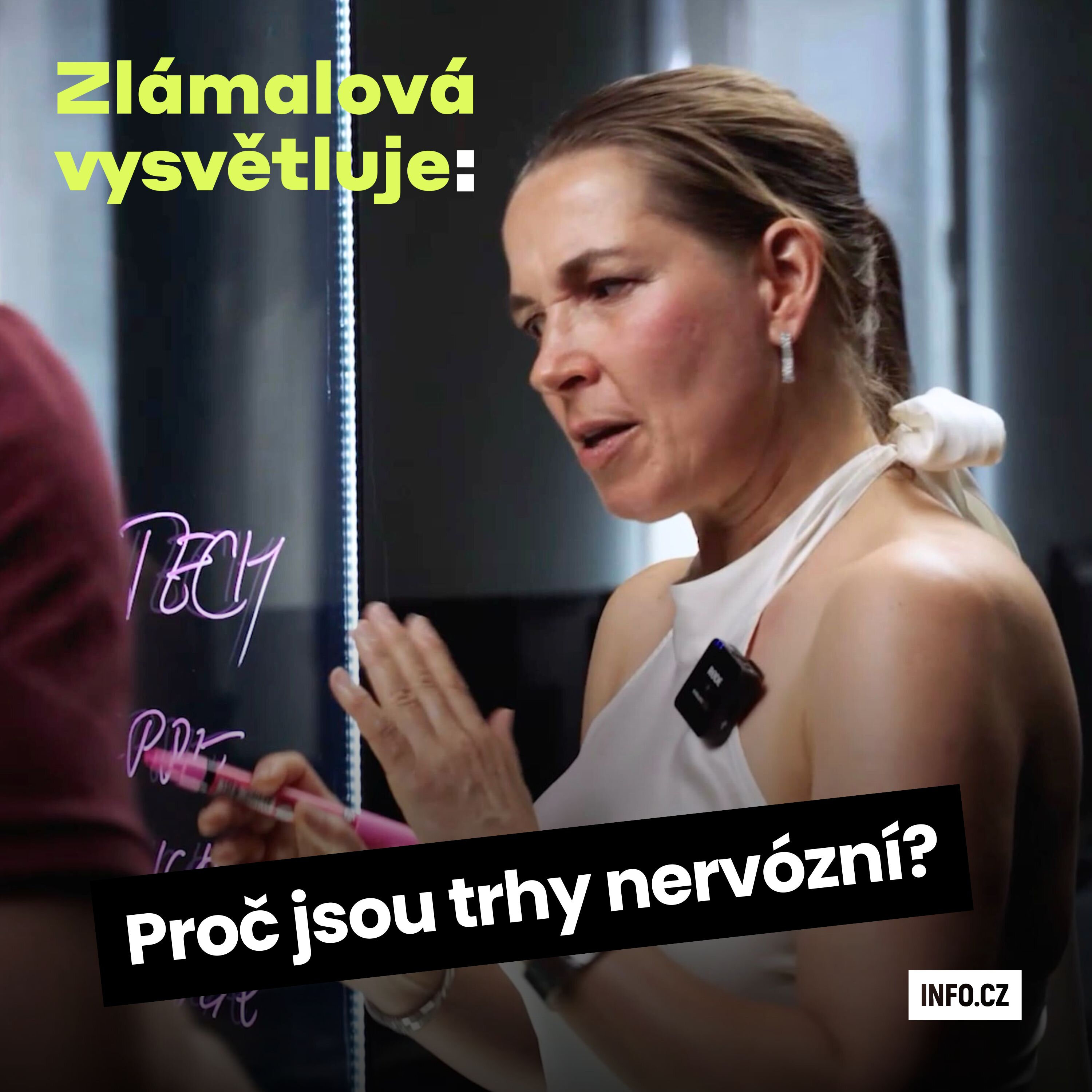 Zlámalová vysvětluje: Co způsobilo propad akcií a proč jsou trhy nervózní?