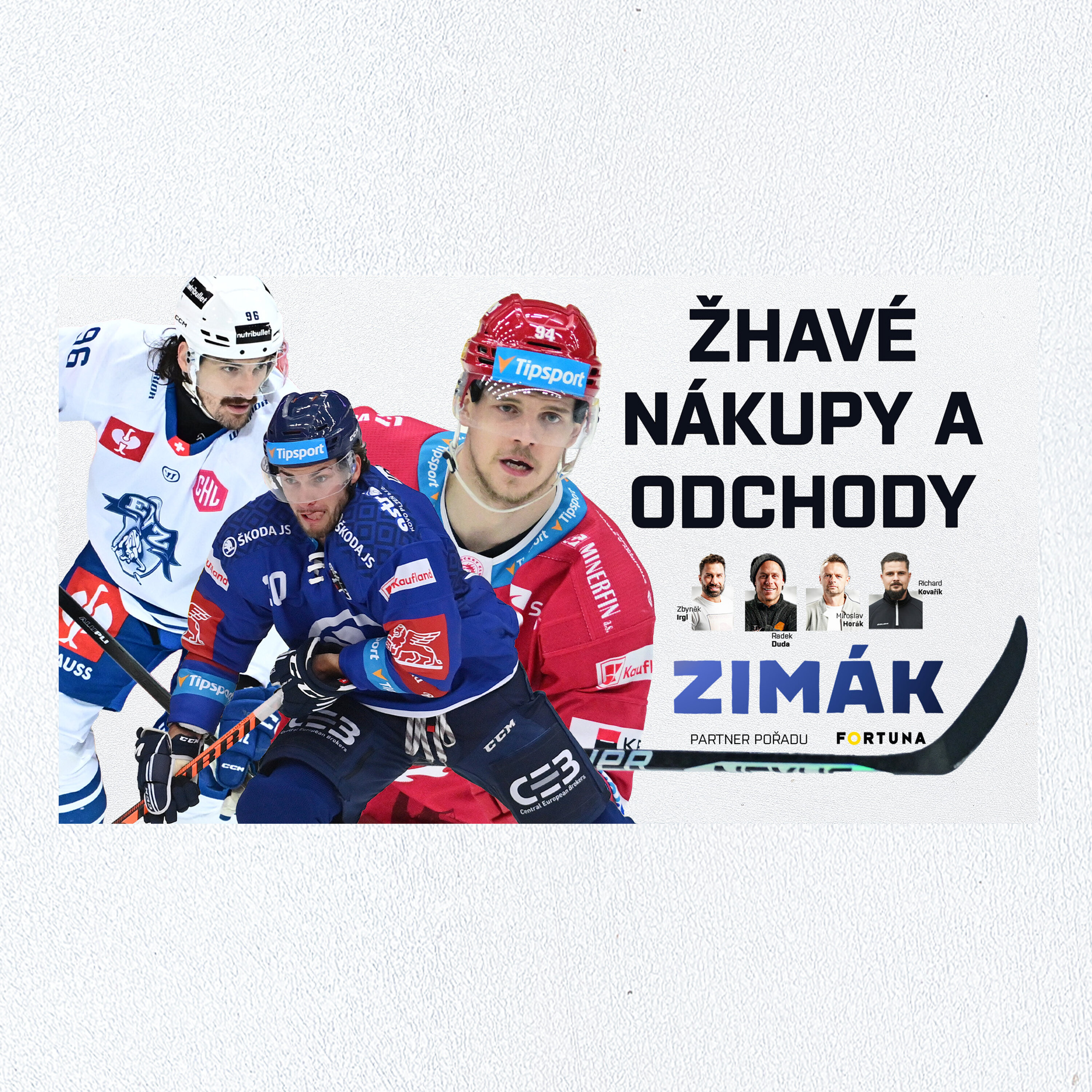 Zimák | Nové přesuny v extralize od příští sezony, nepřepískl to Chytil vůči Rulíkovi?