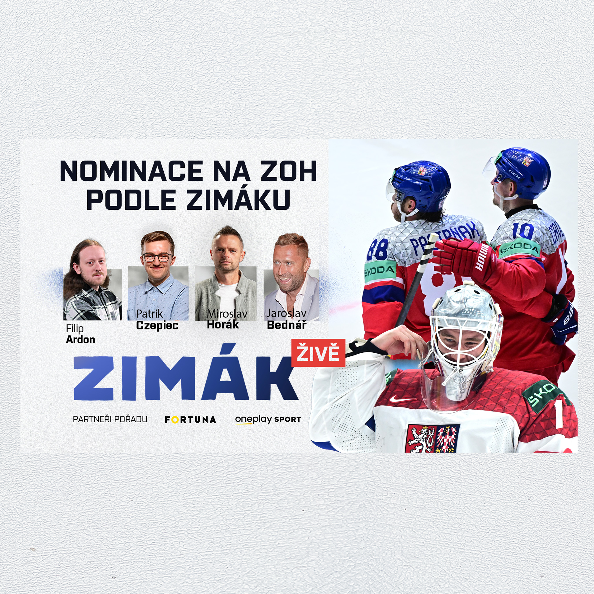 Zimák ŽIVĚ | Poslední odhady olympijské nominace. Koho ano, koho ne a proč?