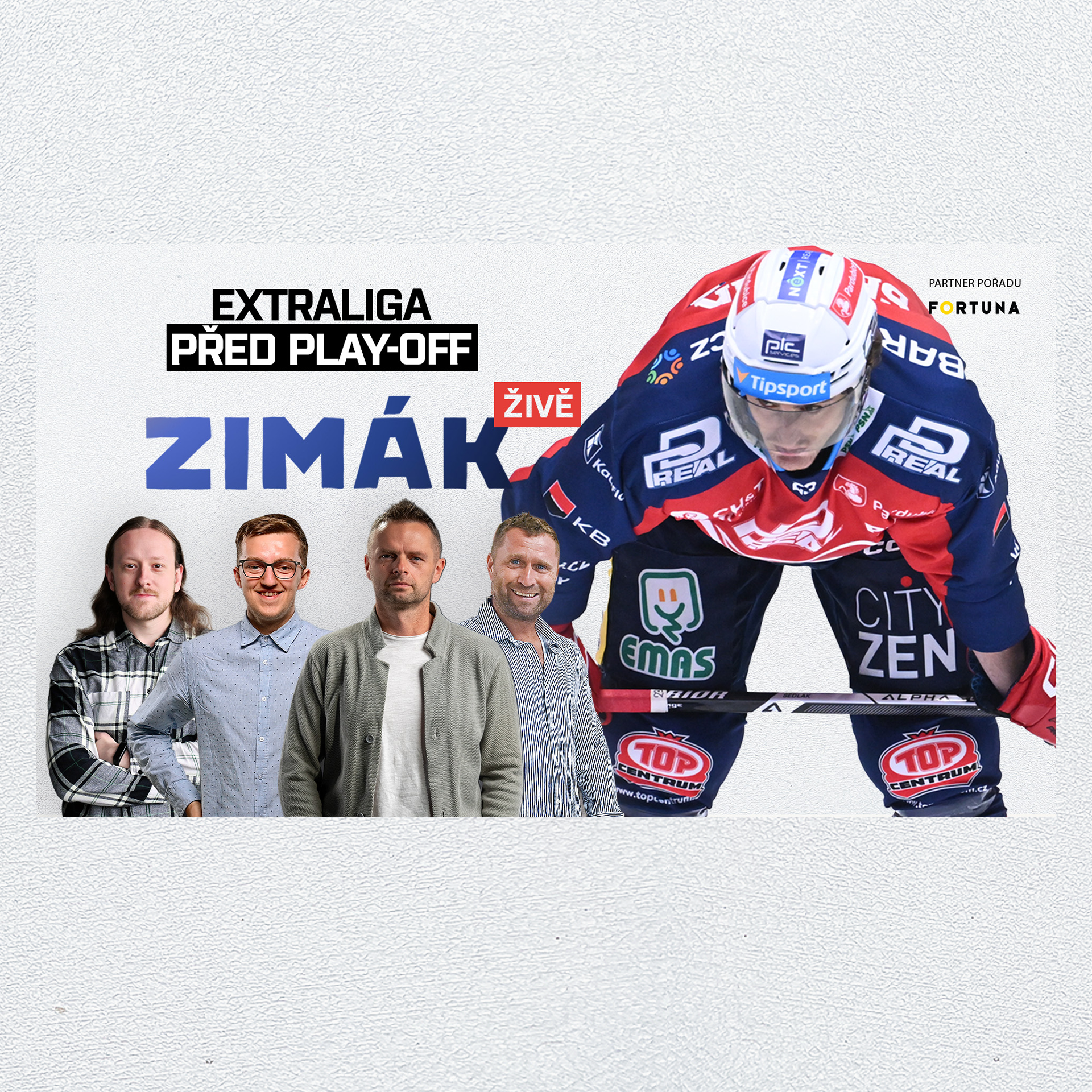 Zimák ŽIVĚ | Zužte led v lize! Síla týmů před play off, Sedlák riskoval a frustrovaný Flek