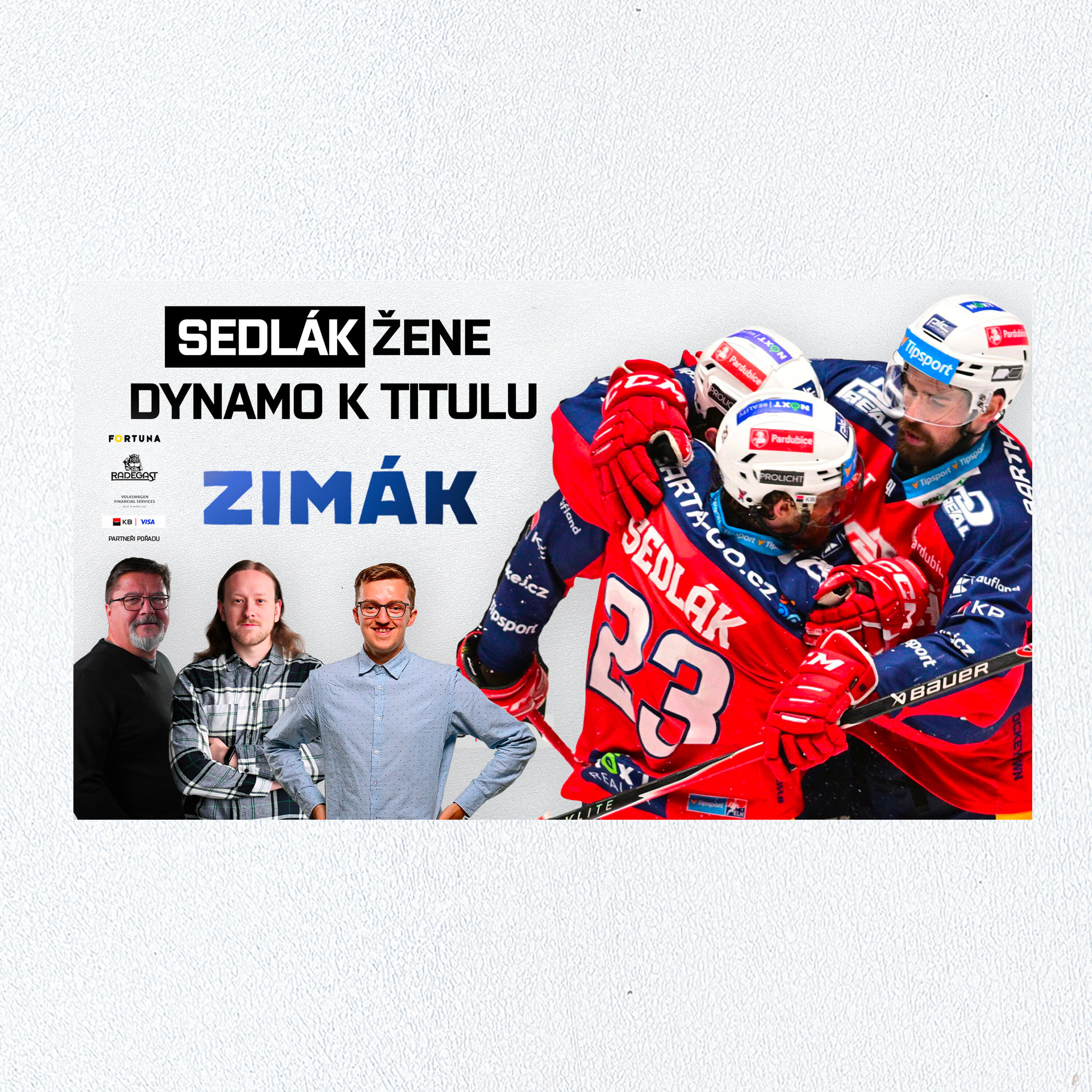 Zimák ŽIVĚ: Sedlák odmítl bitku a rozhodl. Titulový mečbol Pardubic. Co vadí Třinci?