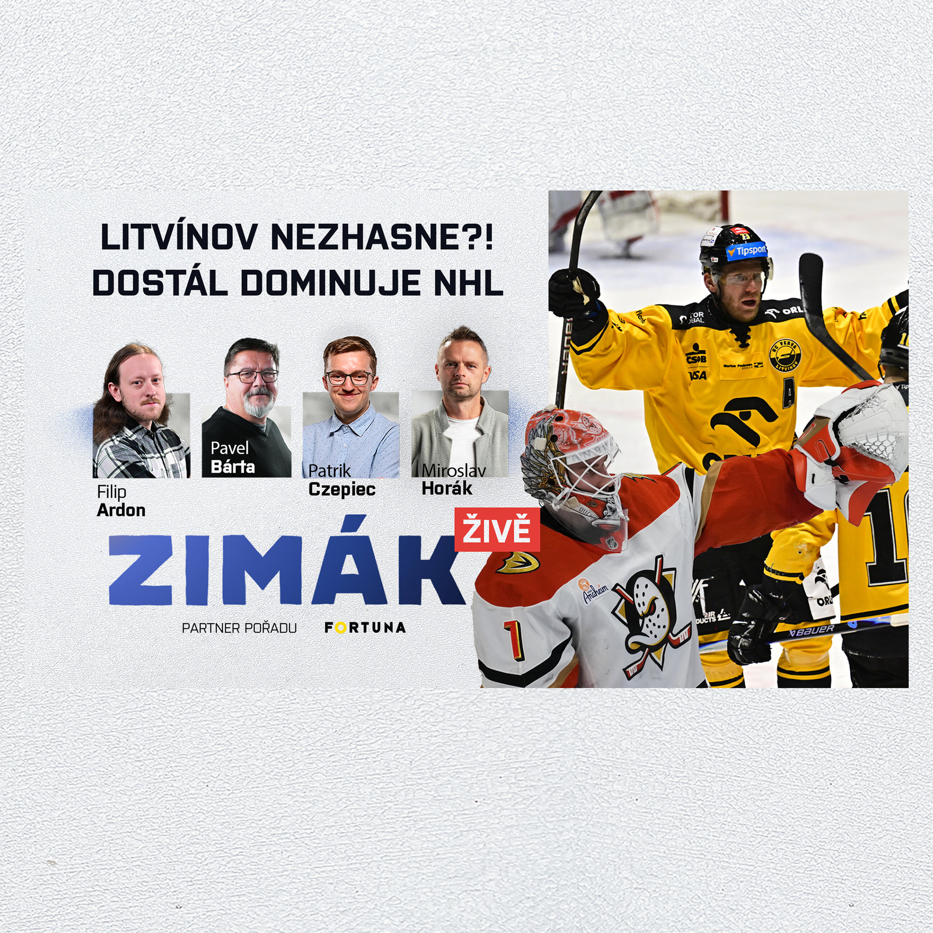 Zimák ŽIVĚ | Reichel trénuje Litvínov! Pardubicím se upsal Sedlák. Pokuty na Spartě