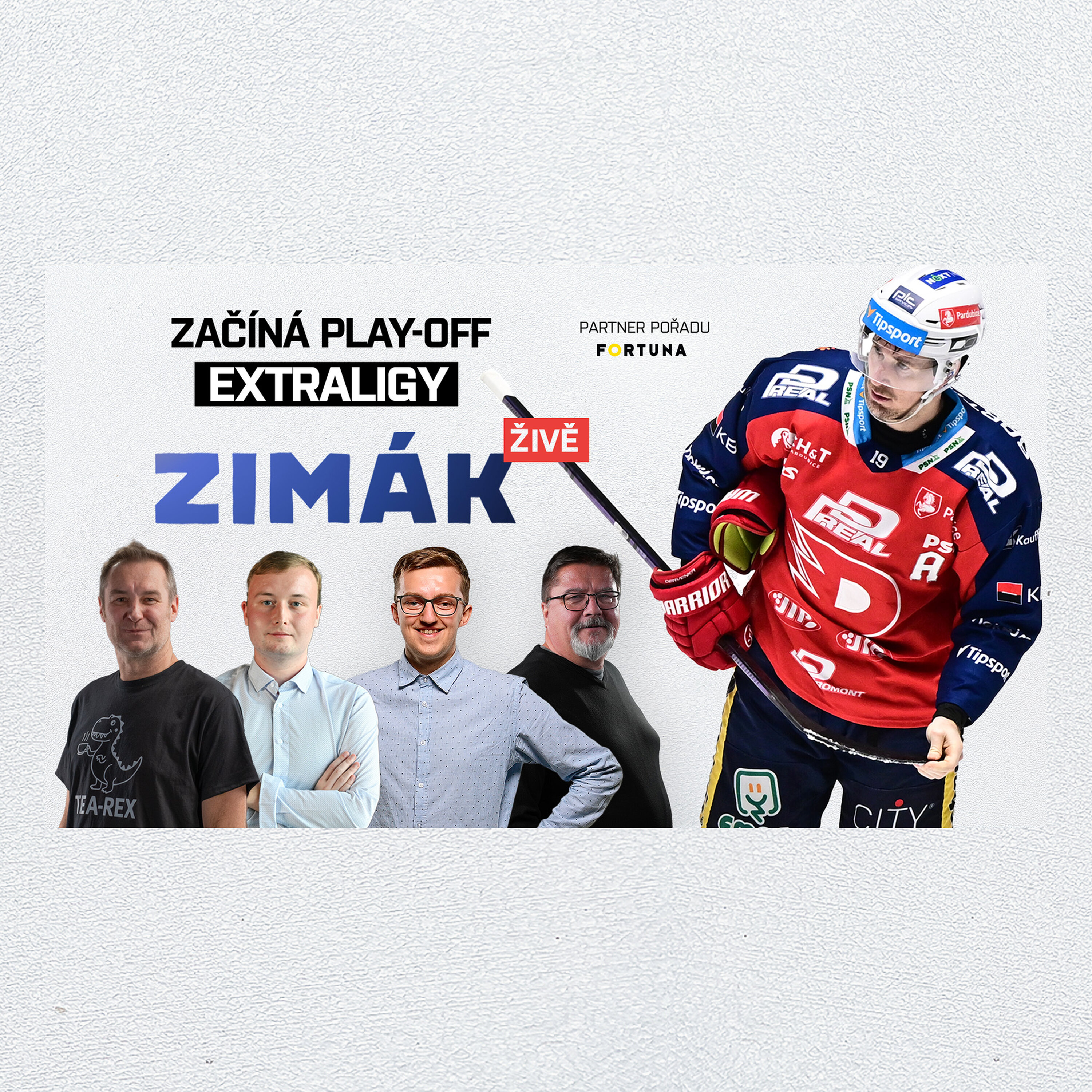 Zimák ŽIVĚ | Velké preview play off extraligy! Tipy na postupující i favority Zimák ŽIVĚ | Velké preview play off extraligy! Tipy na postupující i favority