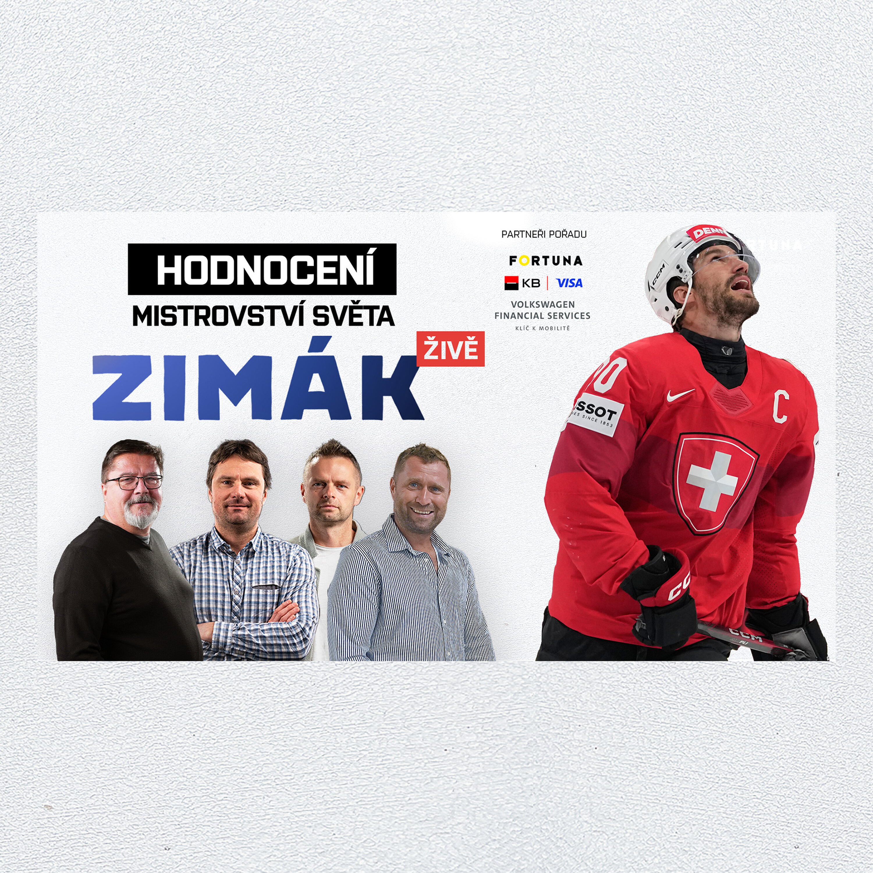 Zimák ŽIVĚ | Proč Švýcaři neumějí vyhrávat finále? Barkov je přehlížená superstar