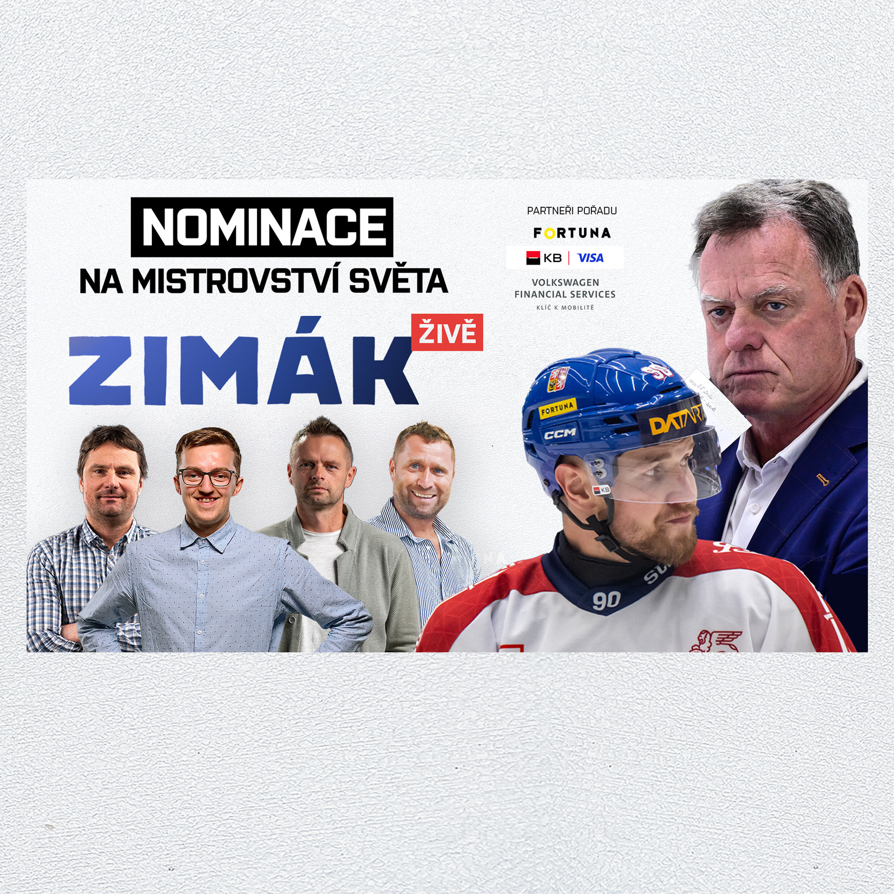 Zimák ŽIVĚ | MS bez Klapky i Sikory. Názory na nominaci - brankáři, mladíci, překvapení