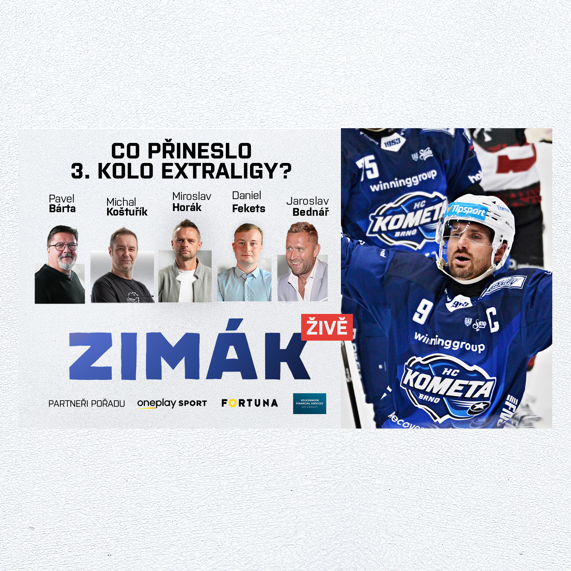 Zimák ŽIVĚ | Grossův incident, bodyguard Pokorný. Kouč měl kliku, že fotograf uhnul
