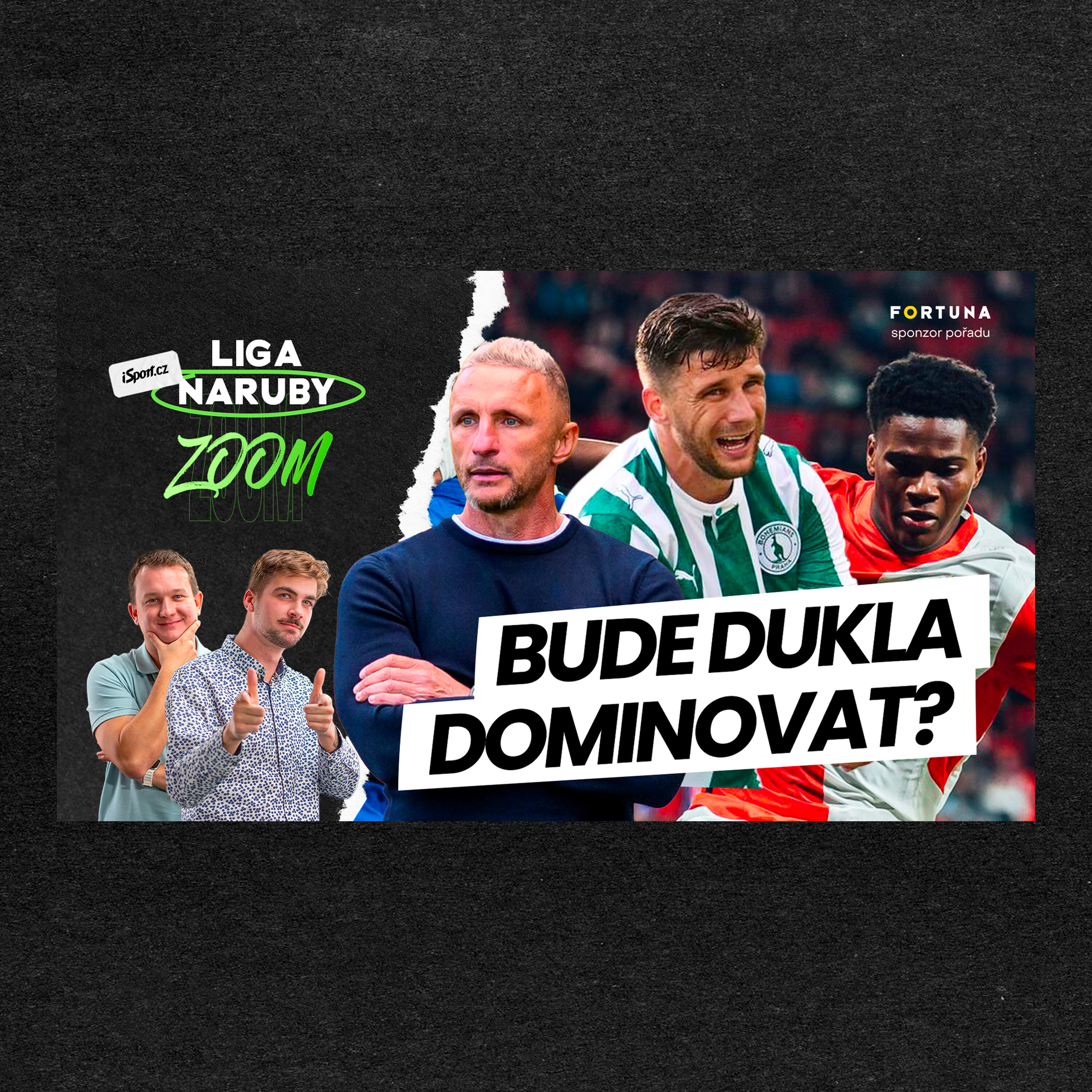 ZOOM | Druhá přestavba Dukly, Japonec v Prostějově, slávistické béčko baví. Kouká Denia i do Bohemians?