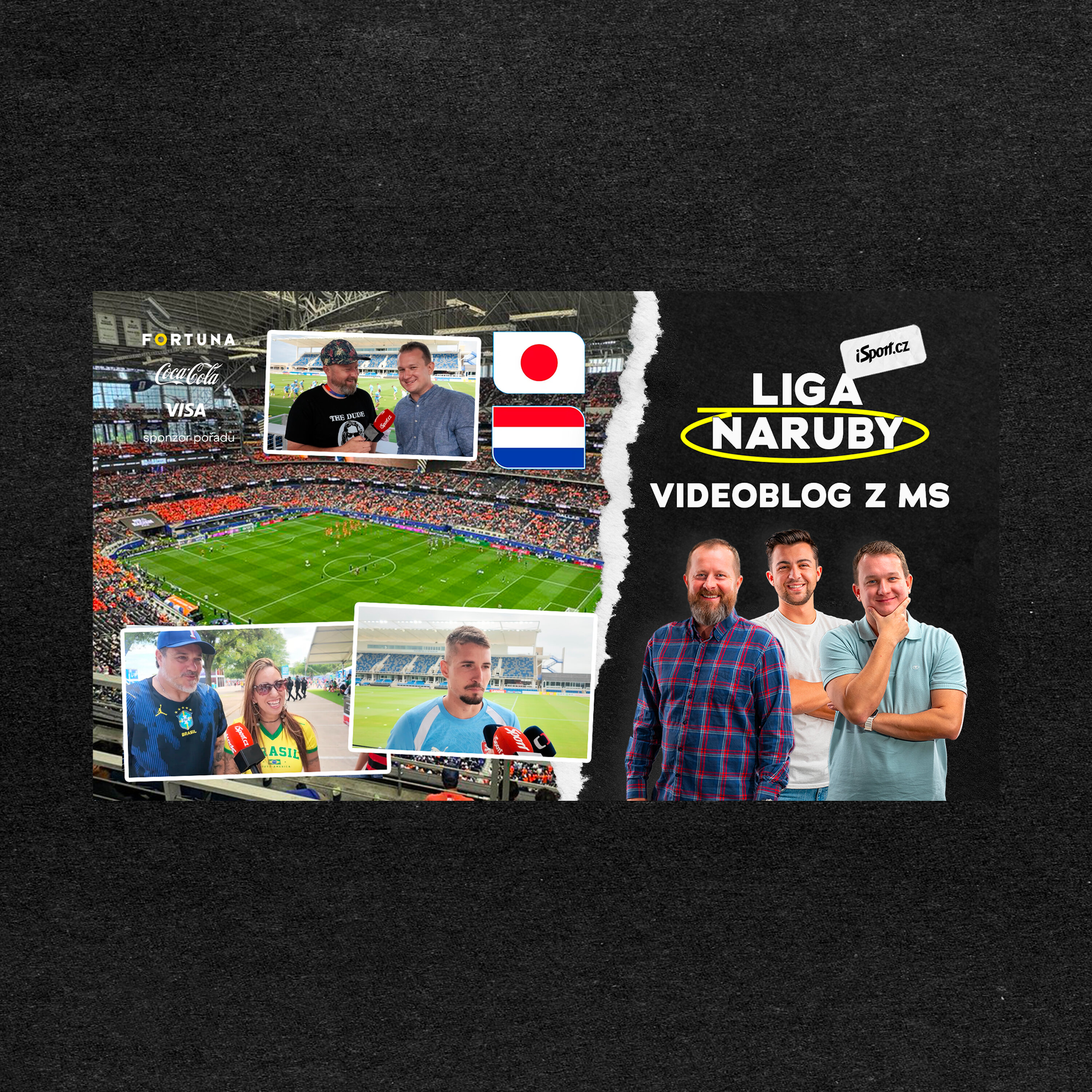 Videoblog | Sledování českých změn na tréninku! Fanzóna, dechberoucí stadion a prohraná sázka