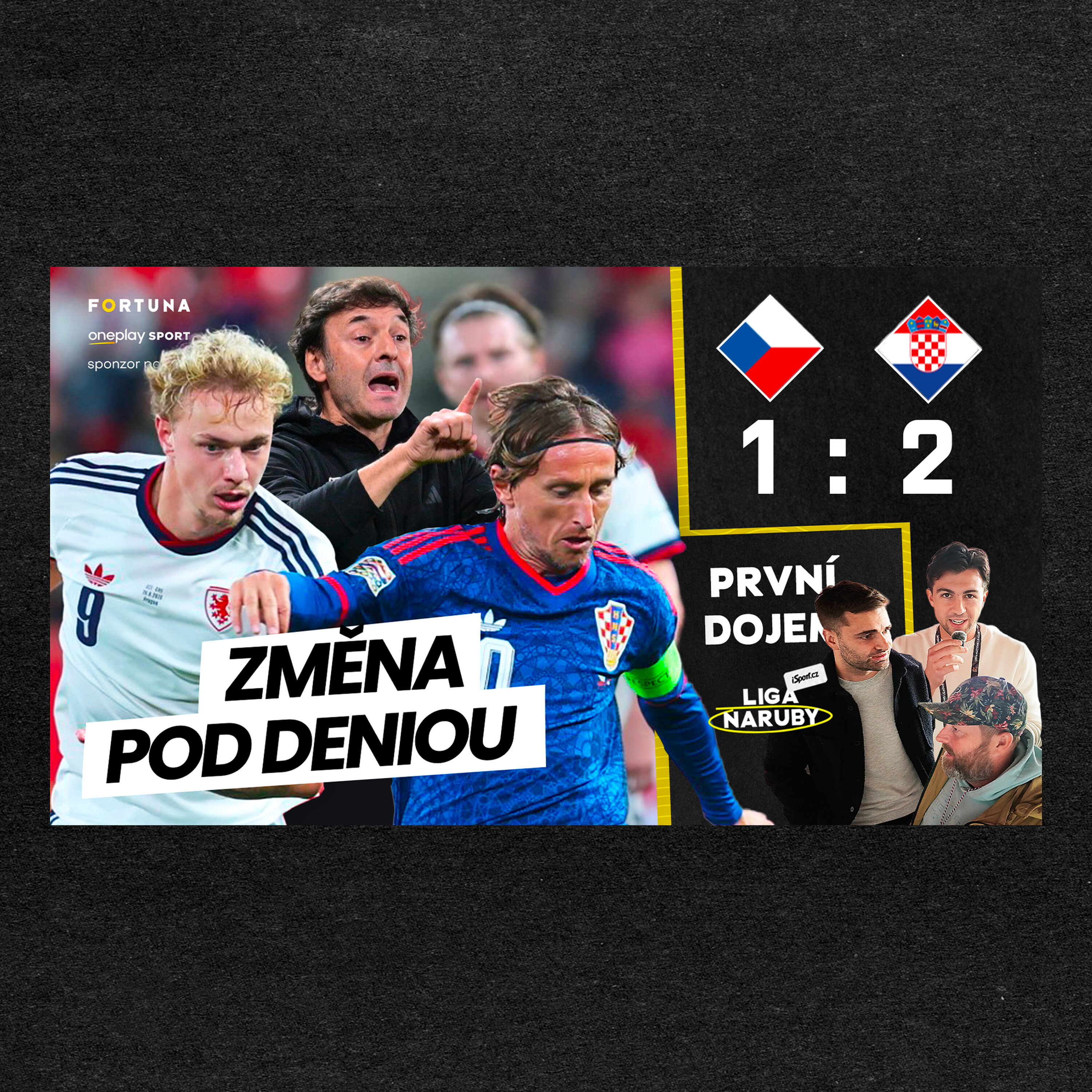 Znatelná změna pod Deniou: méně nákopů, víc fotbalu. Kdo z nováčků proti Chorvatsku zaujal? | První dojem