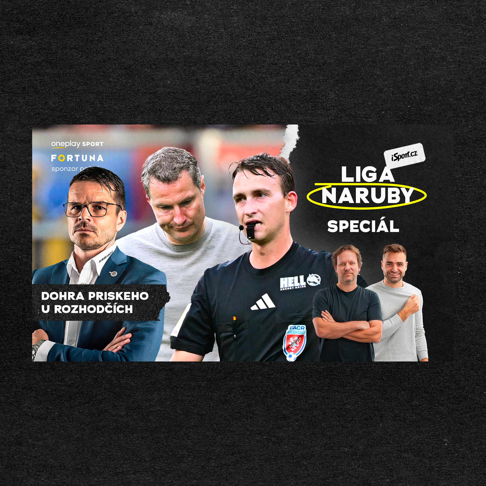 Liga naruby Speciál | Detailně o Priskem u rozhodčích: špatný nápad i možný trest. Liga je tvrdší než Strahov
